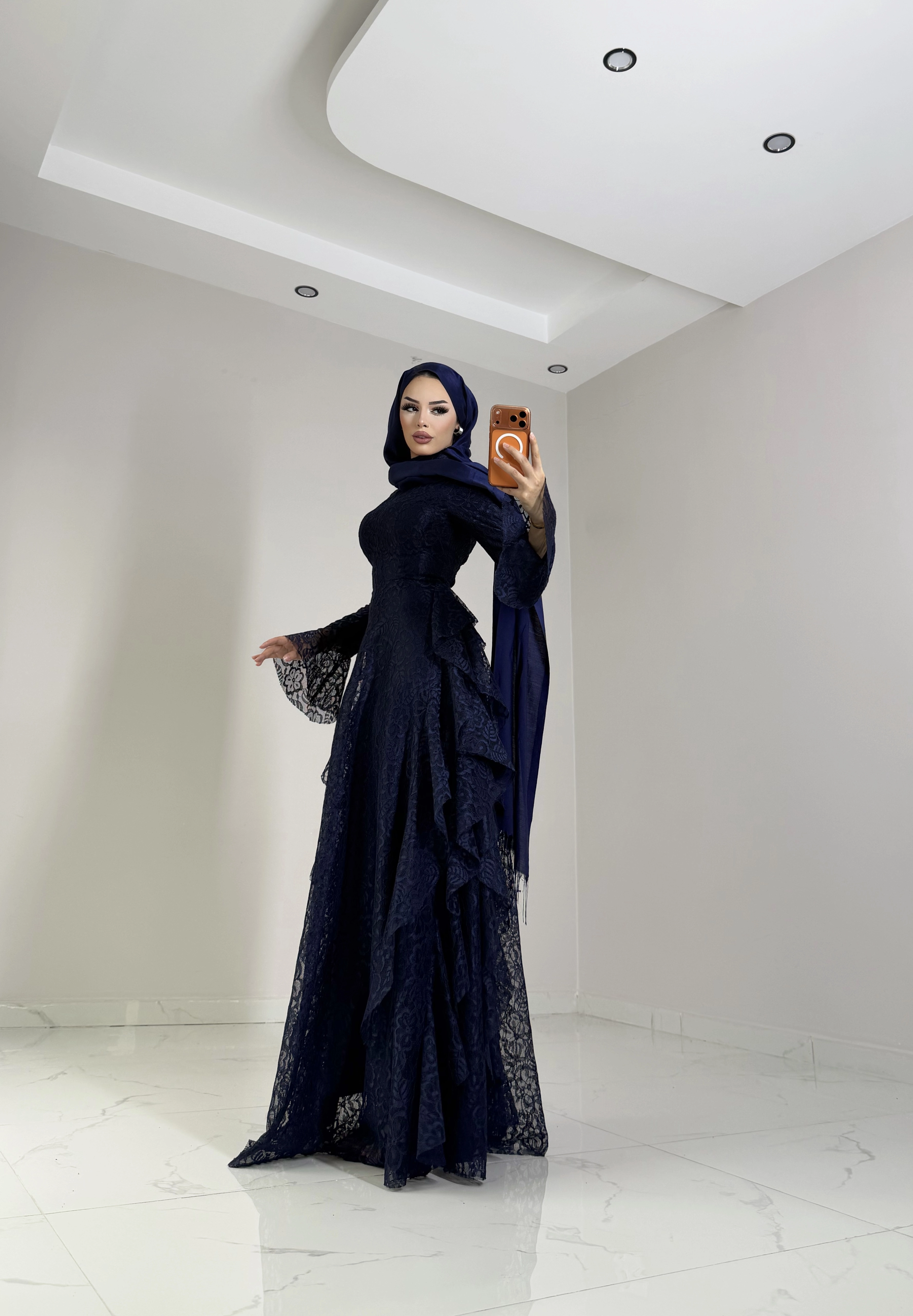 “RUKİA ELZA” Pinterest dantel elbise  