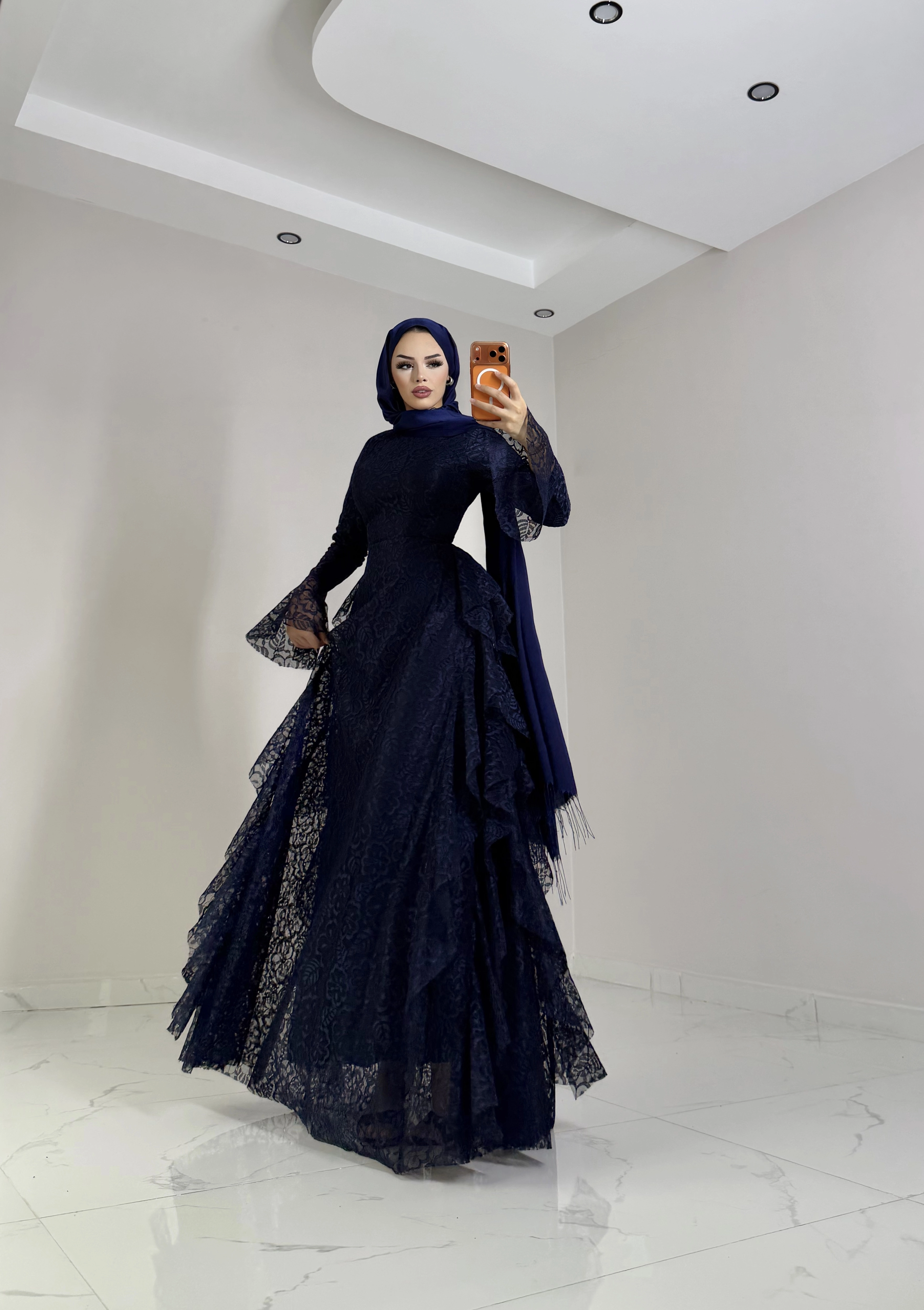 “RUKİA ELZA” Pinterest dantel elbise  