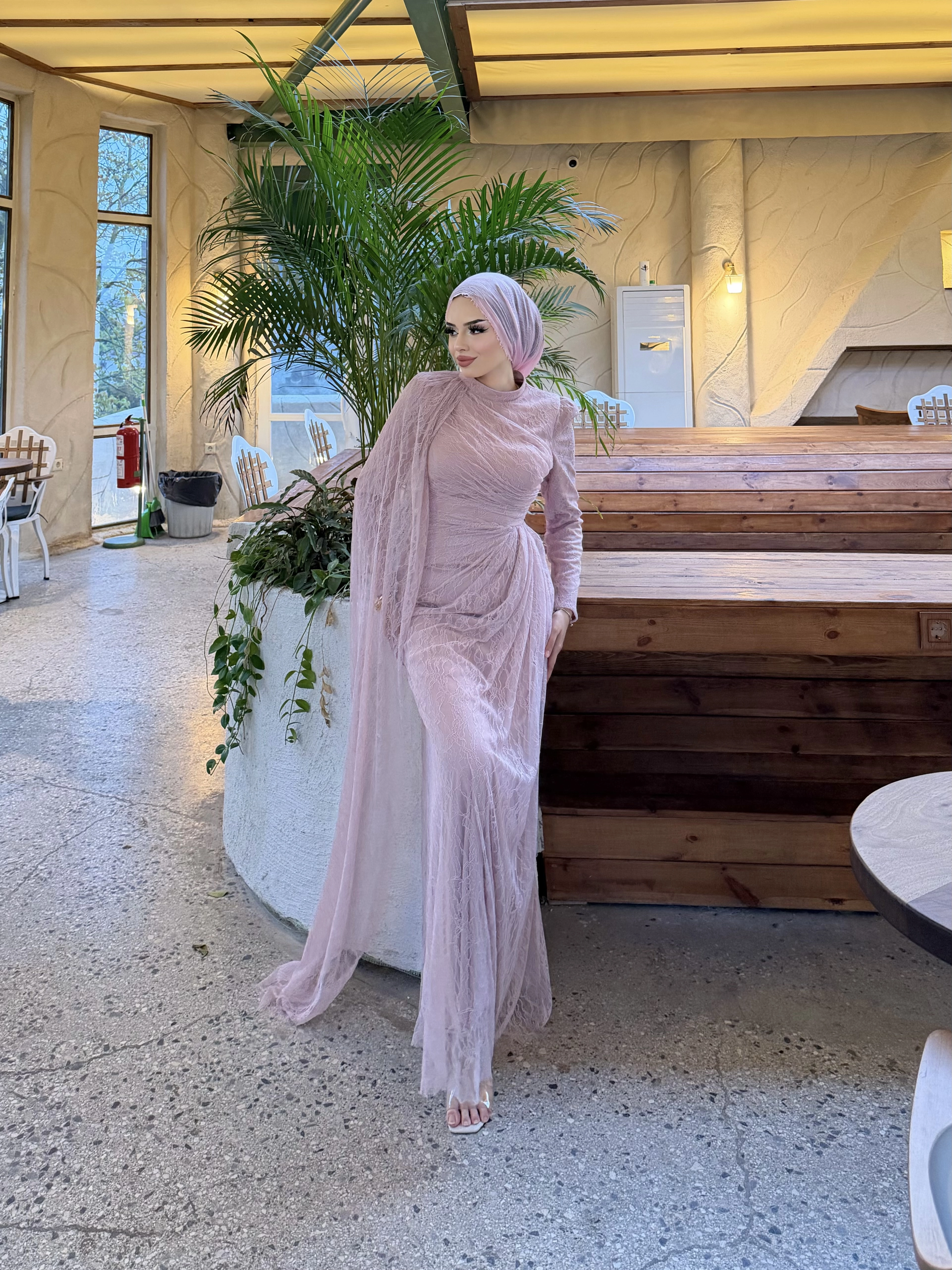 “Lara” dantel abiye