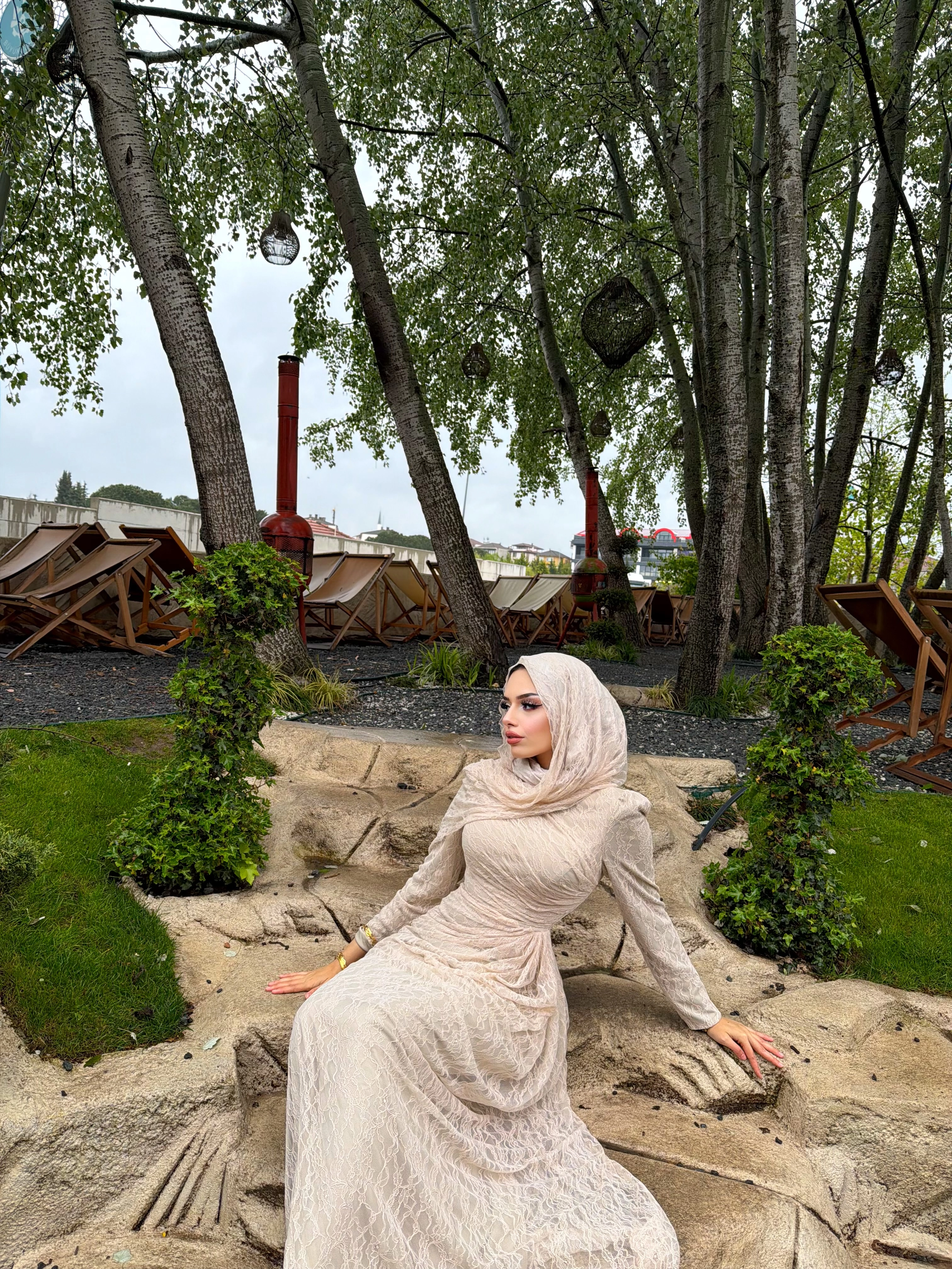 “Lara” dantel abiye