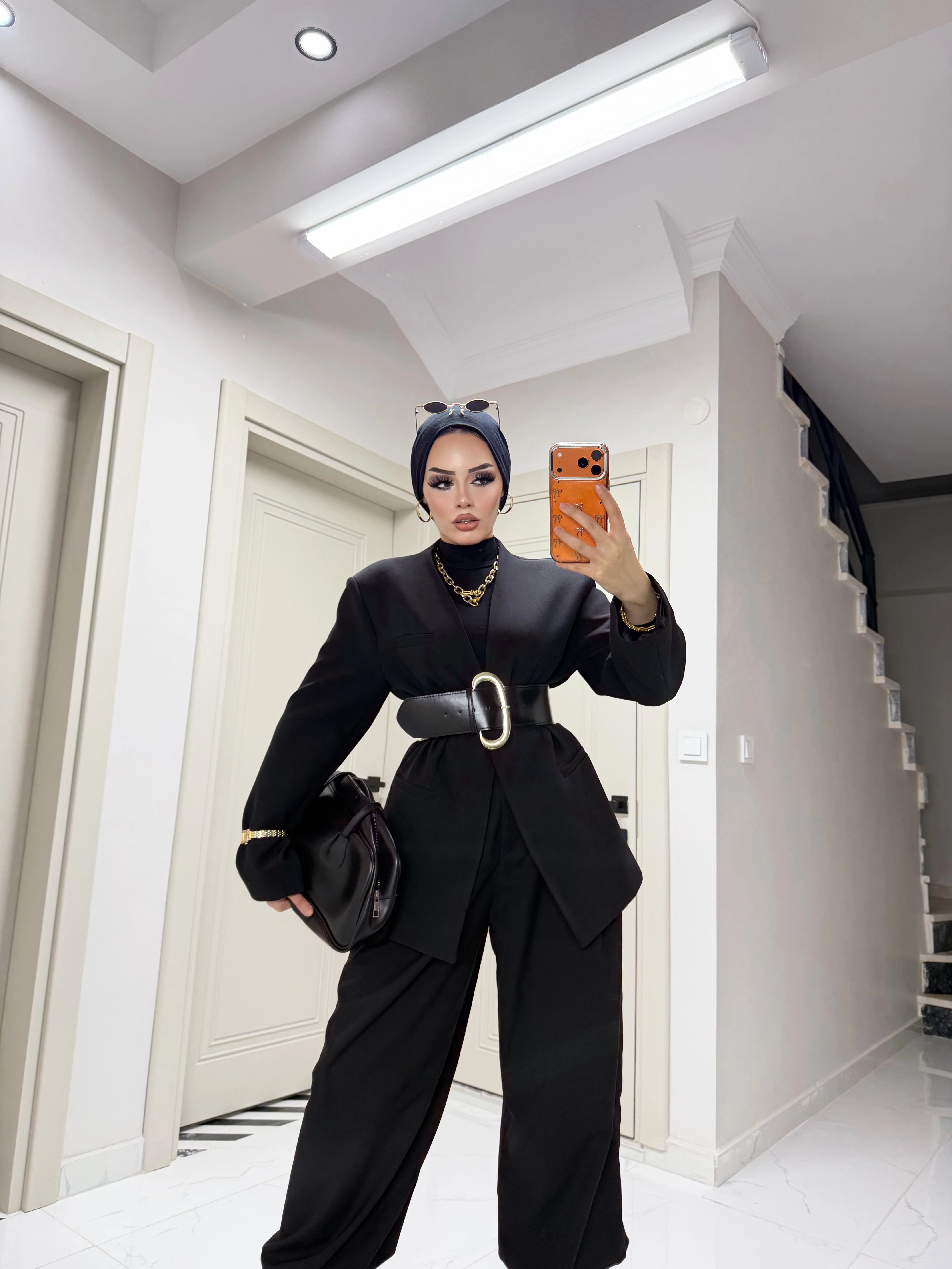 BUSİANA CEKET ( ceket kemer)