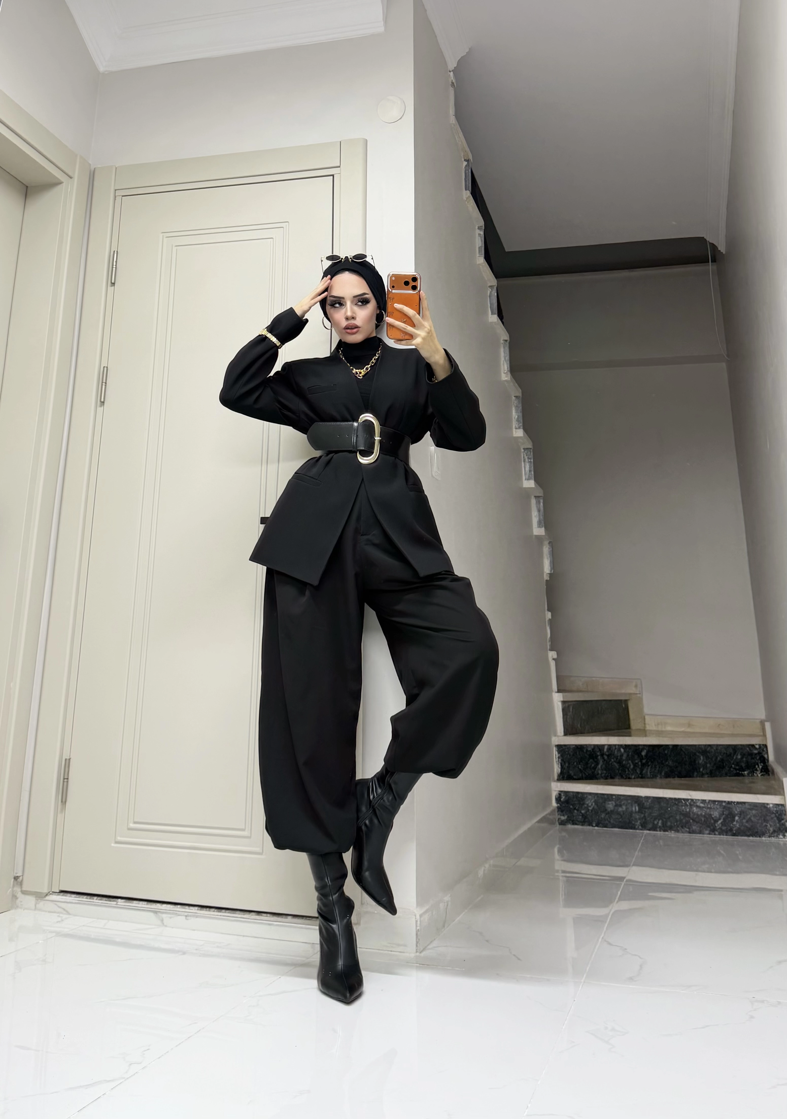 BUSİANA CEKET ( ceket kemer)