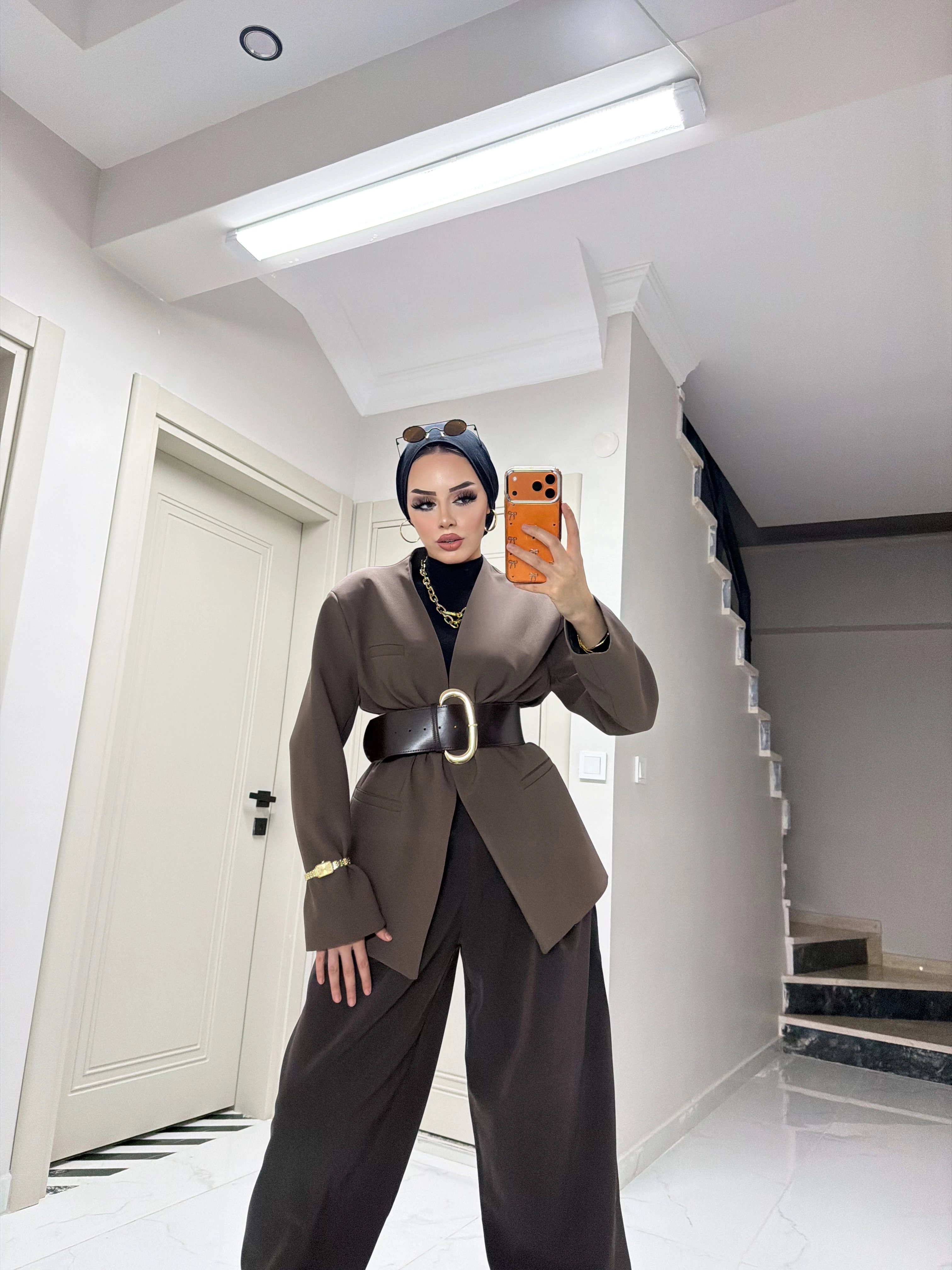 BUSİANA KOMBİN (pantolon ceket kemer)