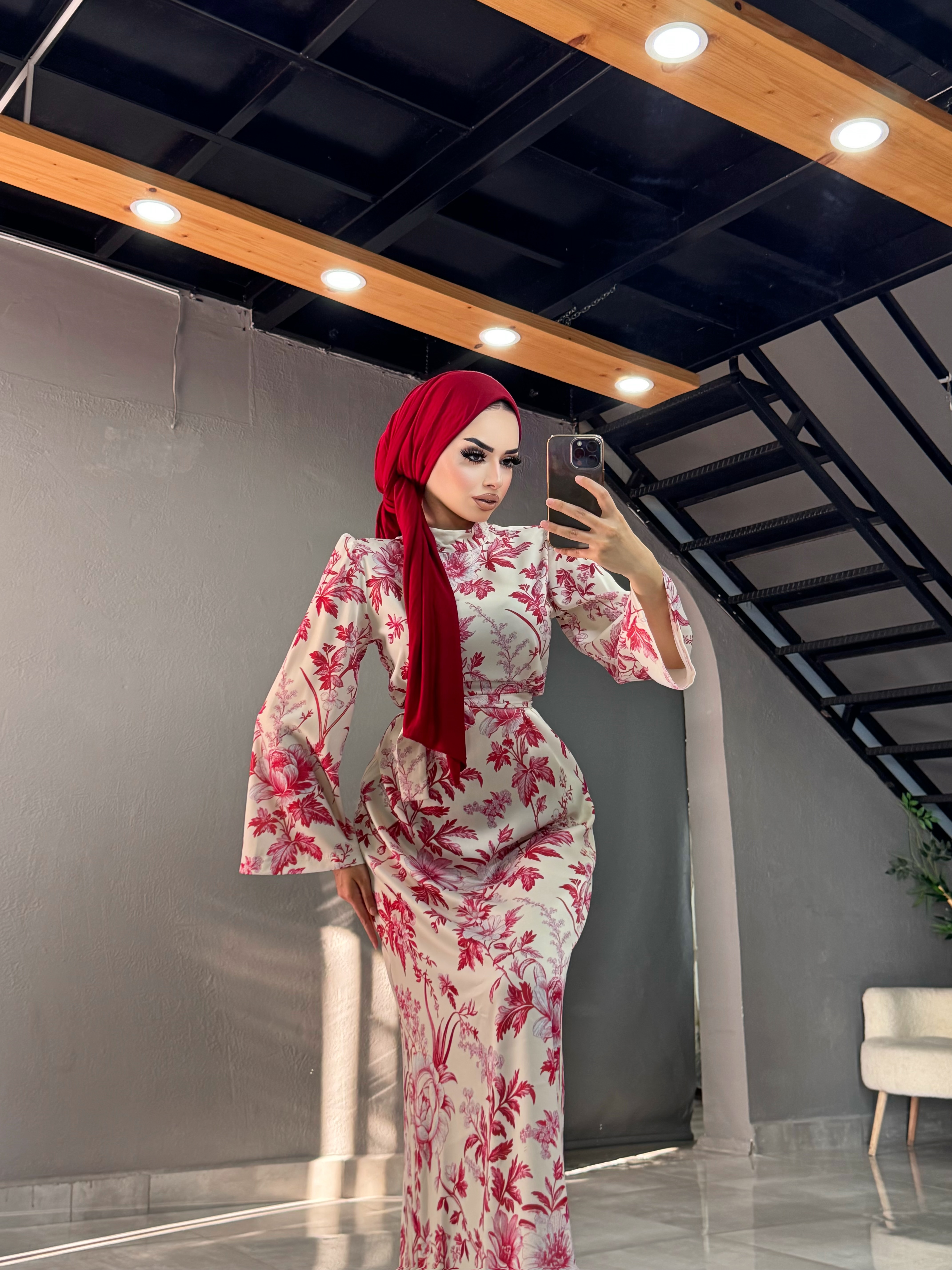 BARBİE Çiçekli elbise 