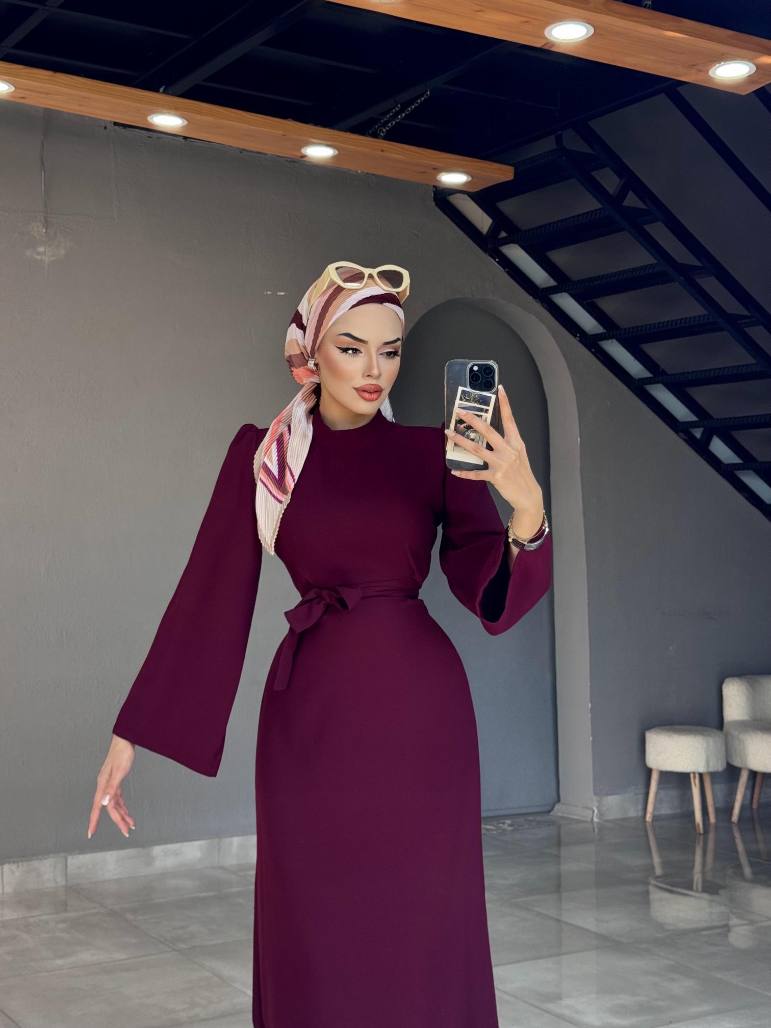 BARBİE ELBİSE BORDO