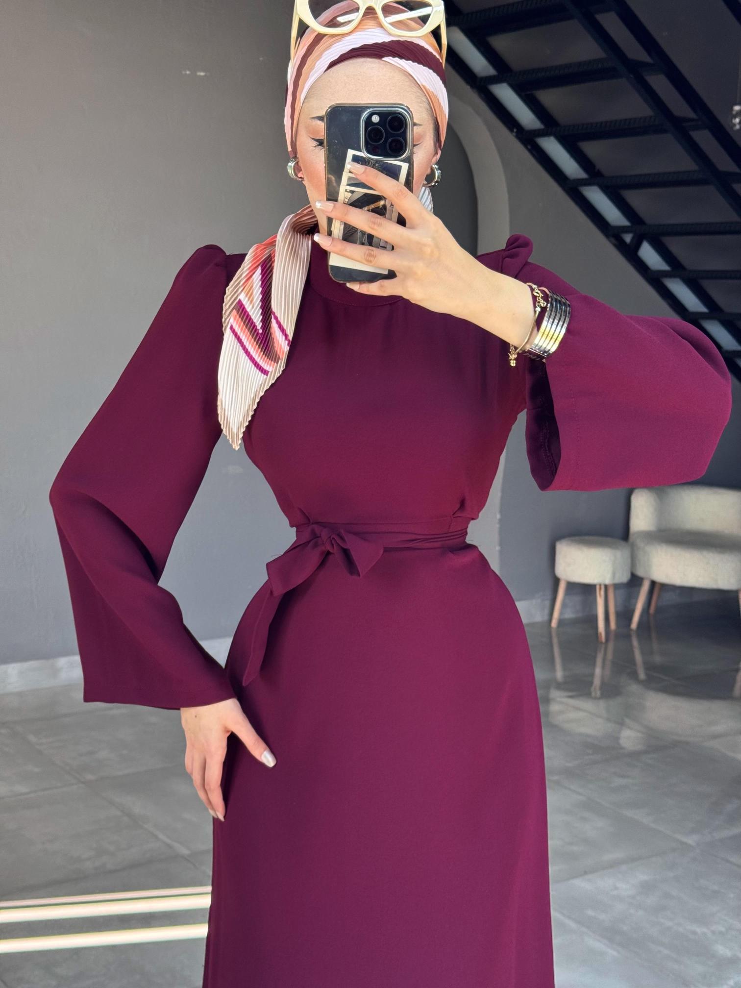 BARBİE ELBİSE BORDO