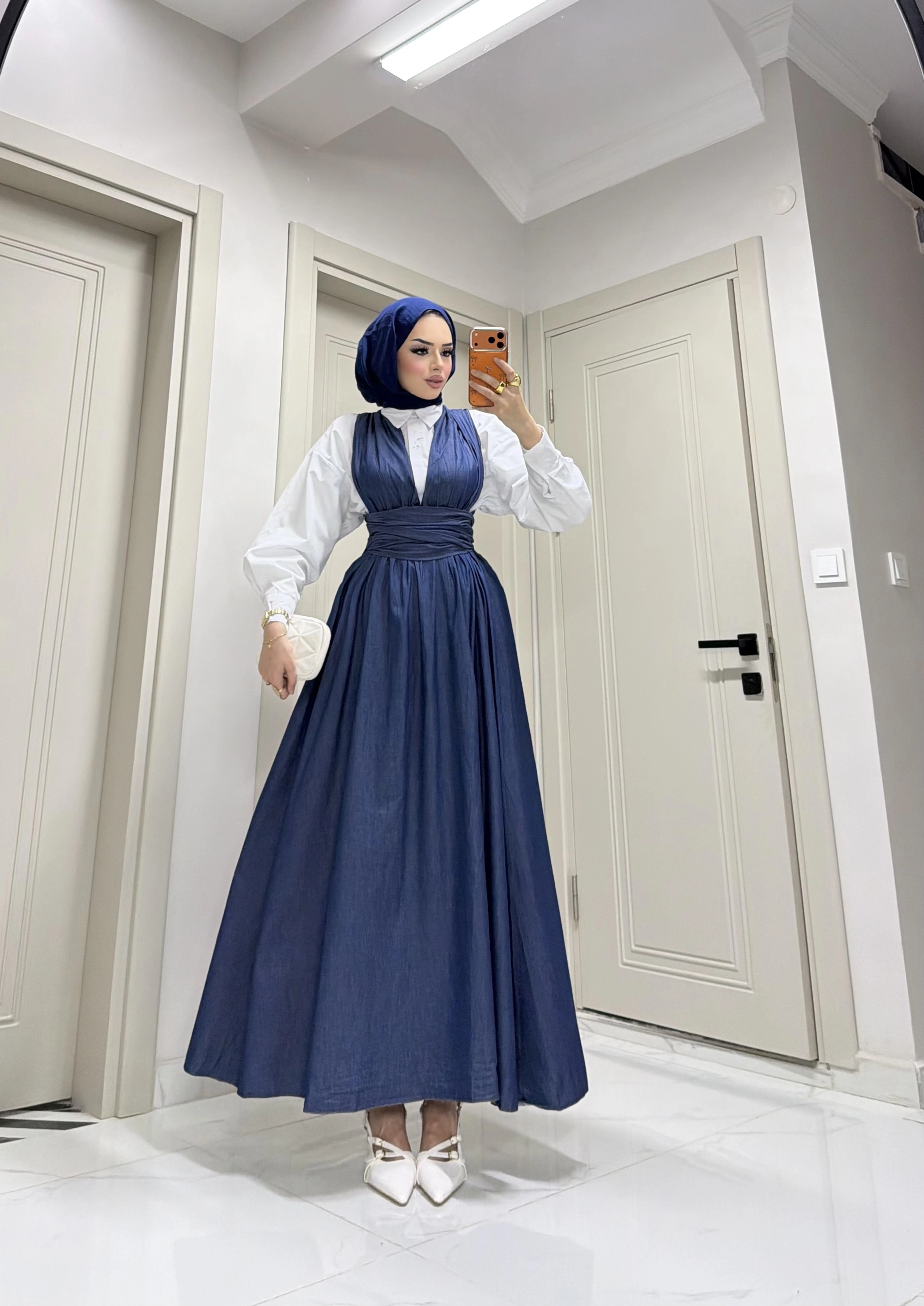 Rotinda Bağlamalı kot Jile