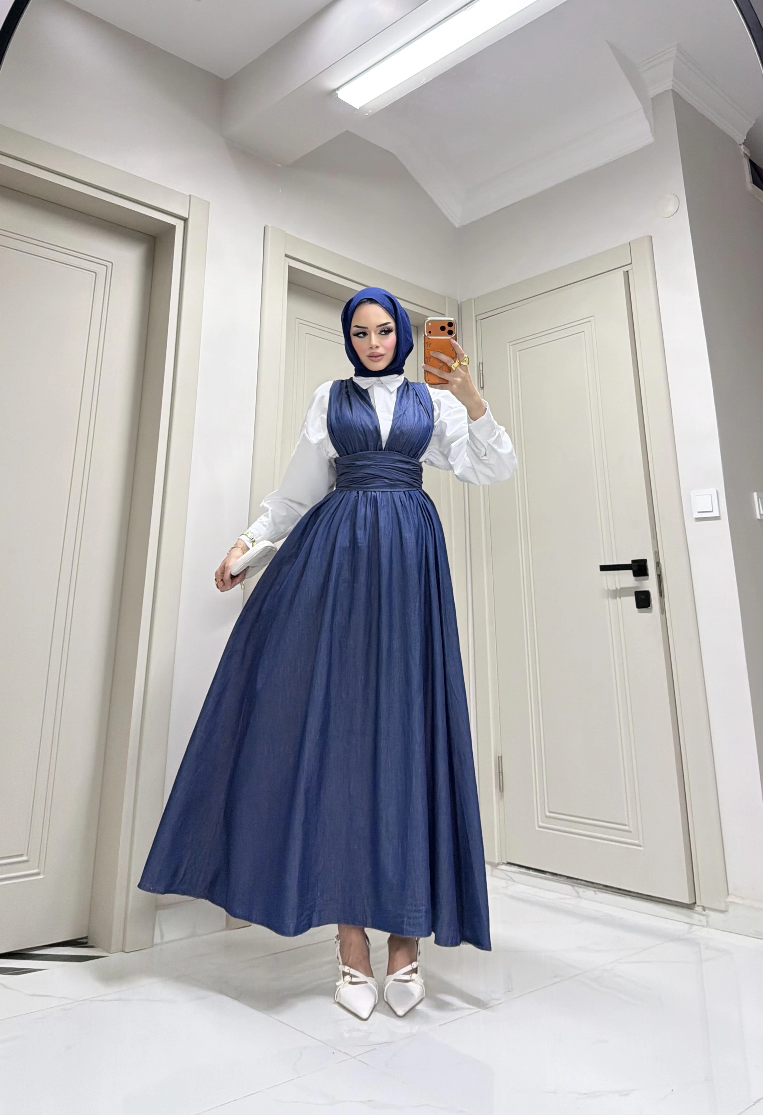 Rotinda Bağlamalı kot Jile