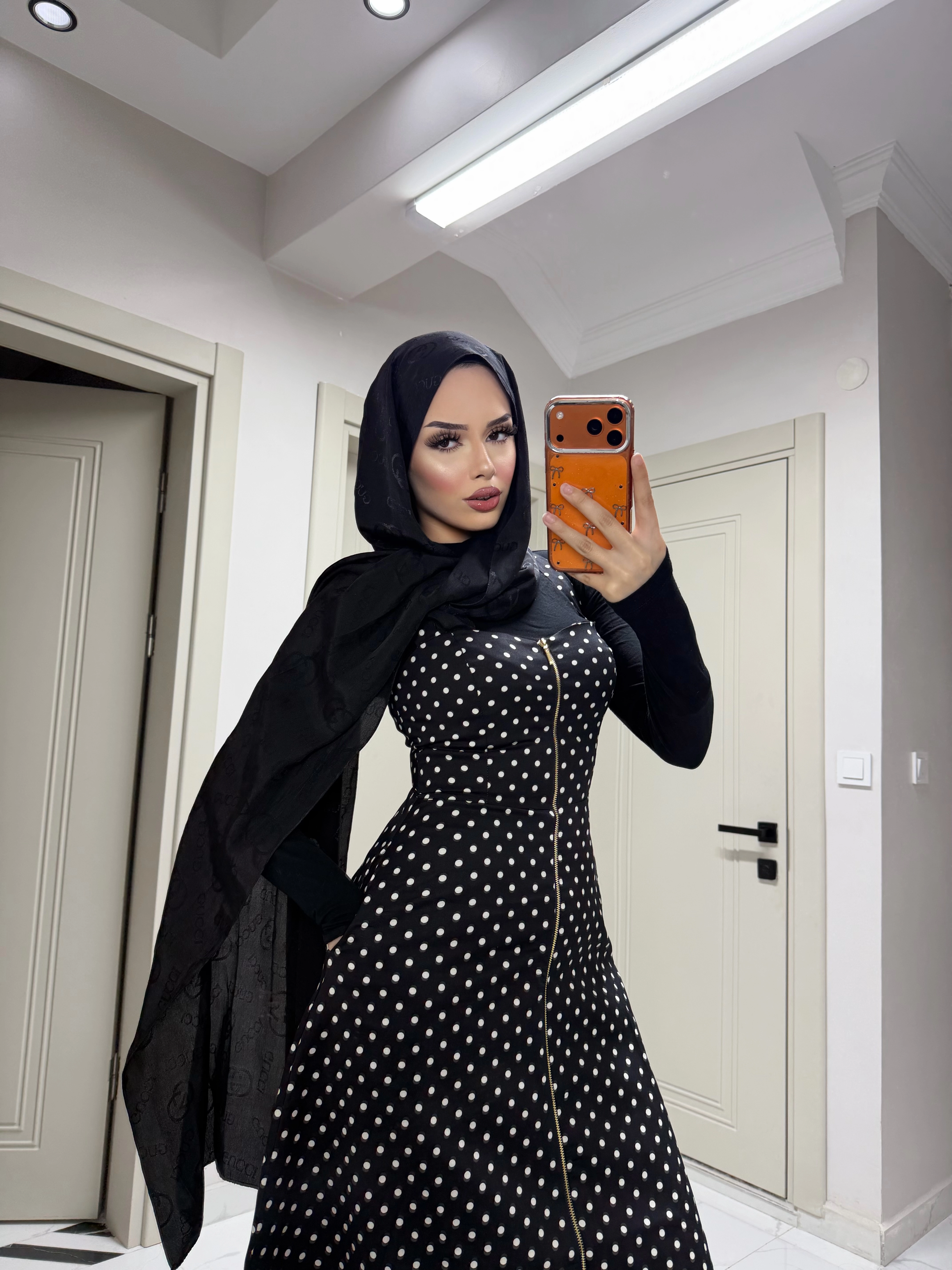 Puantiye fermuarlı jile 