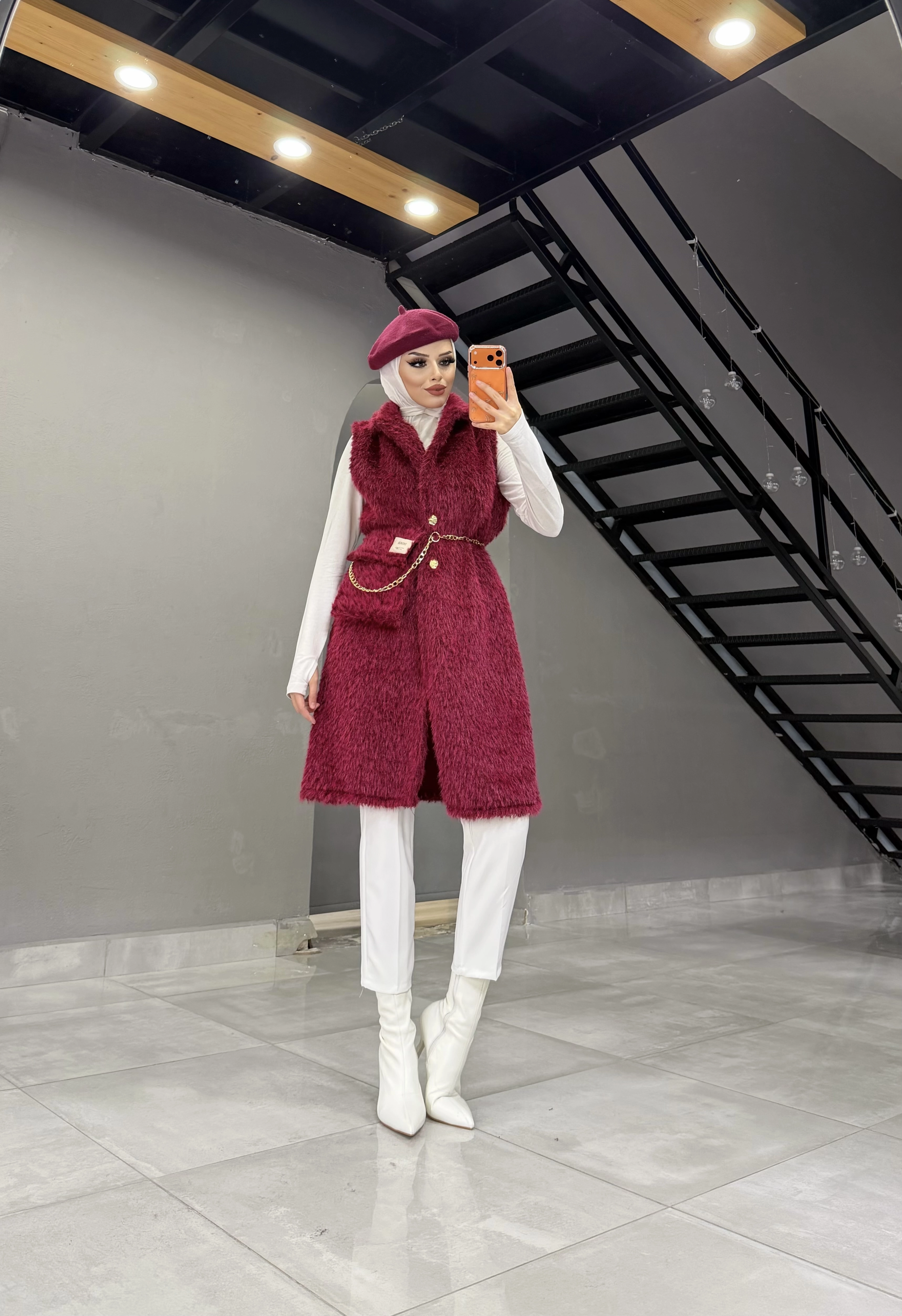 MAXMARA ÇANTALI UZN YELEK -ŞAPKA HEDİYELİ
