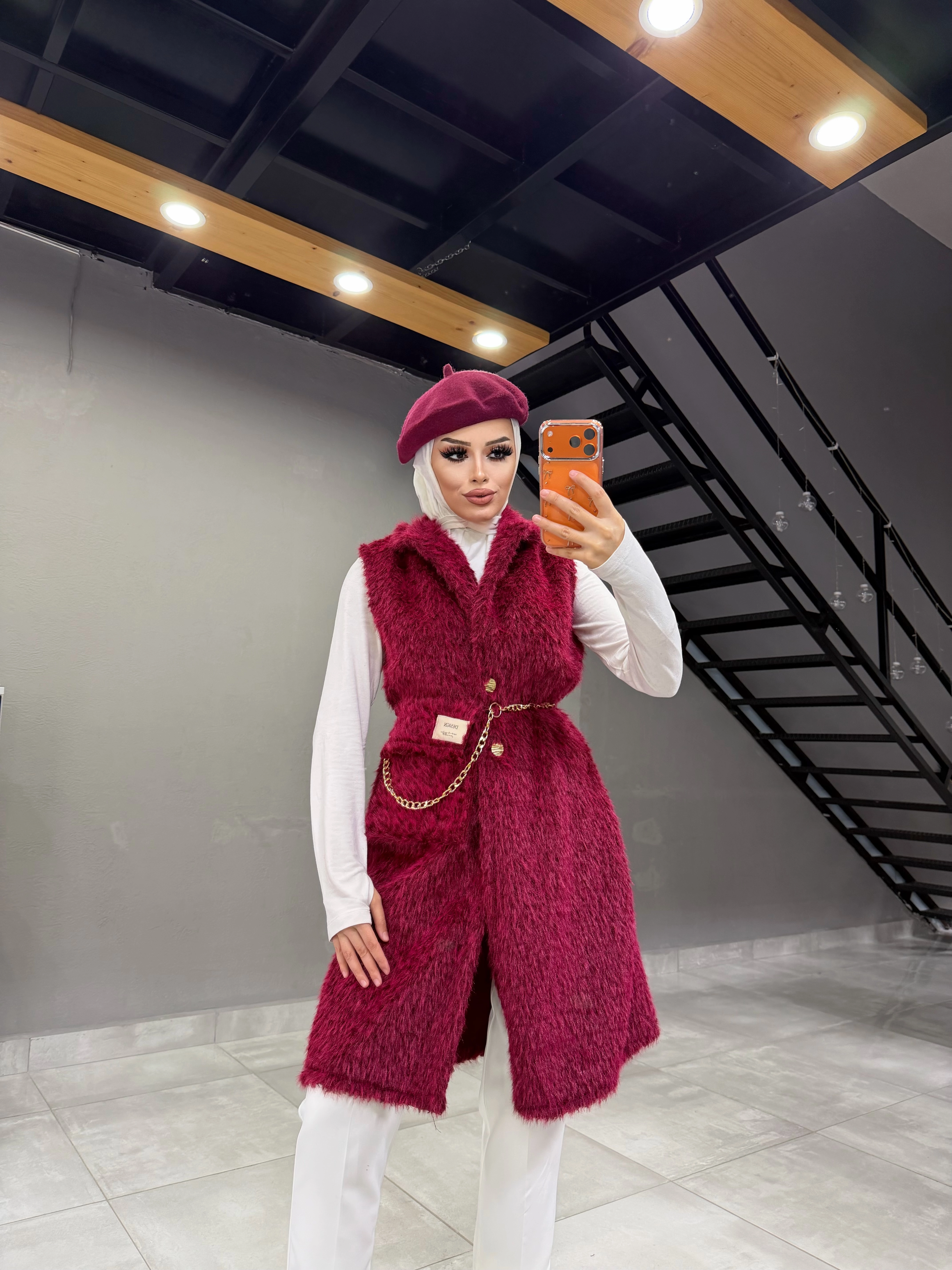 MAXMARA ÇANTALI UZN YELEK -ŞAPKA HEDİYELİ