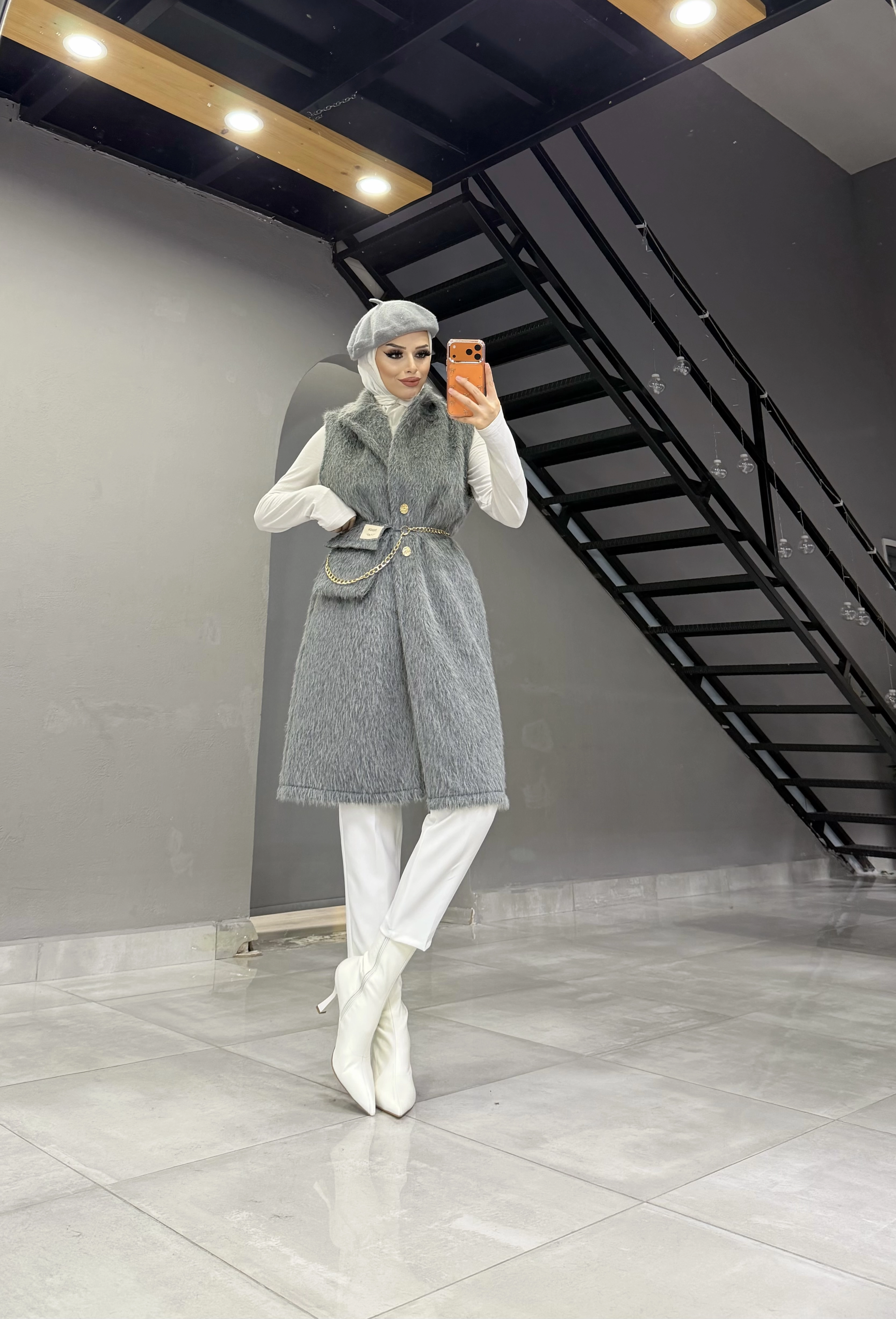 MAXMARA ÇANTALI UZN YELEK -ŞAPKA HEDİYELİ