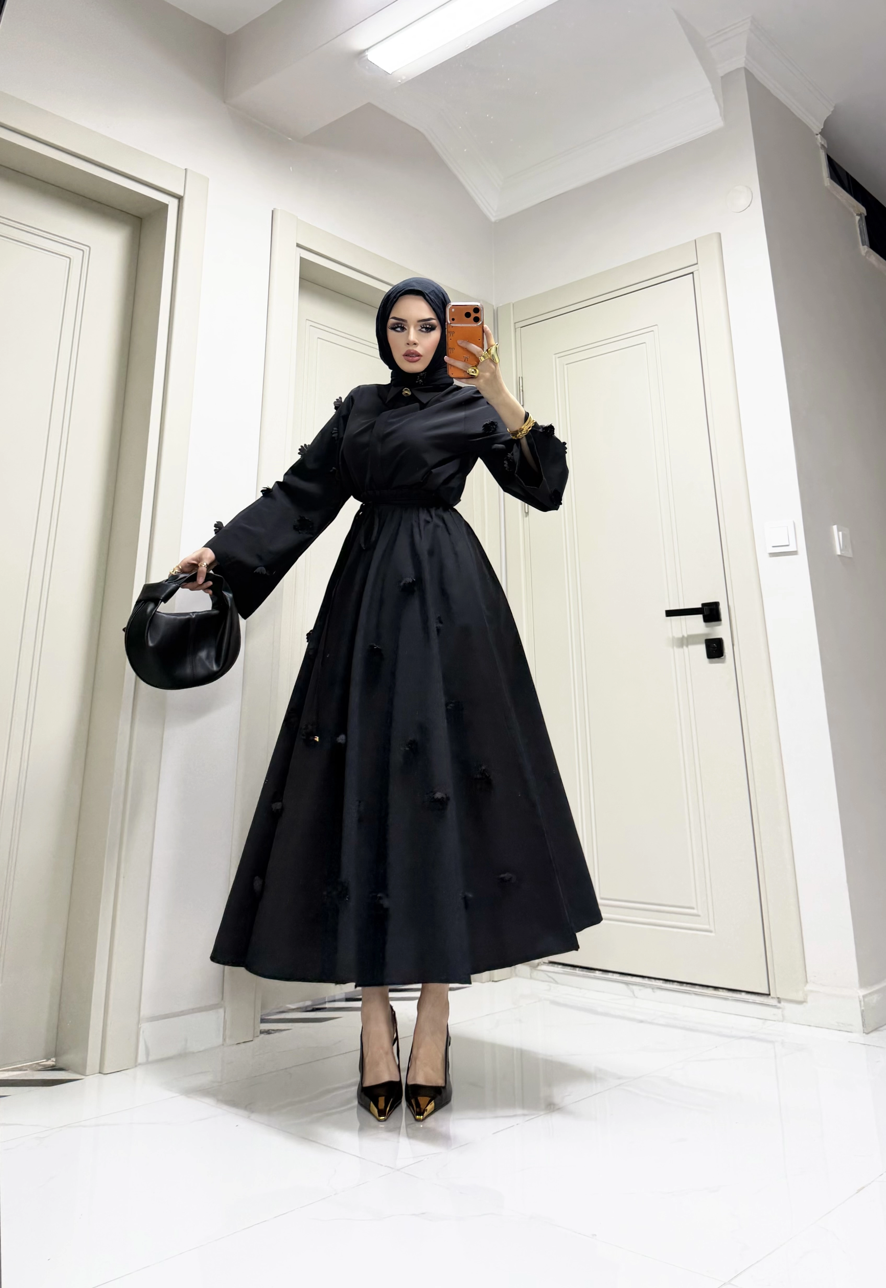 Layla çiçekli takım