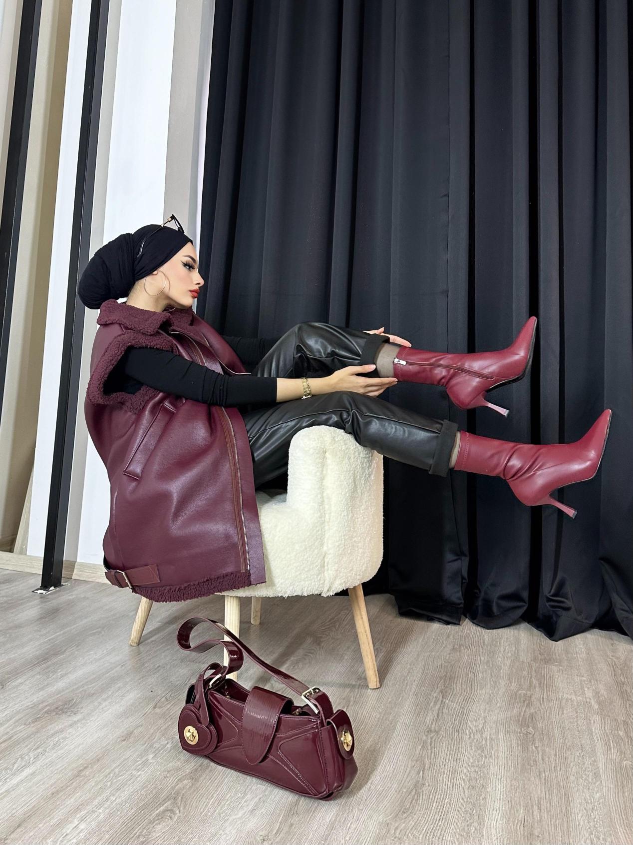 LADYA SİVRİ BURUN SİVRİ TOPUK AYAKKABI
