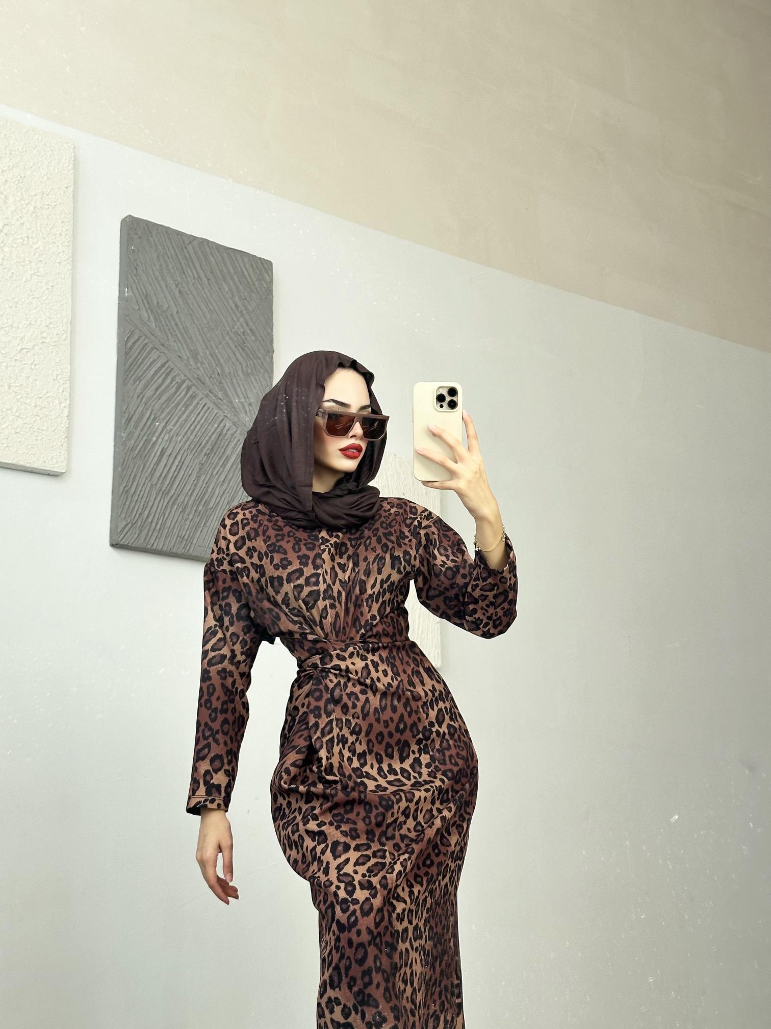 LEOPAR ELBİSE 
