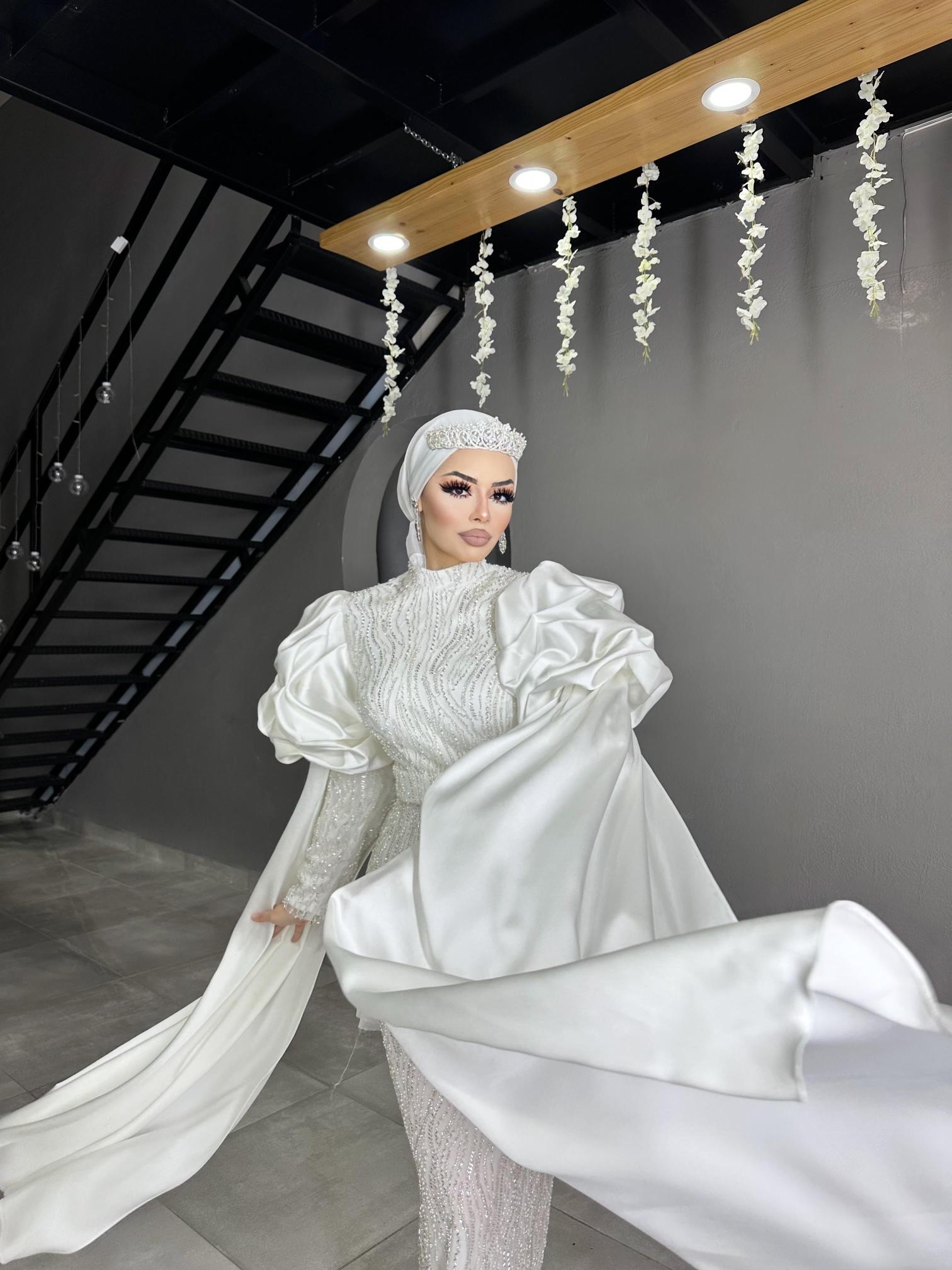 Özel Tasarım Kuğu Model Abiye