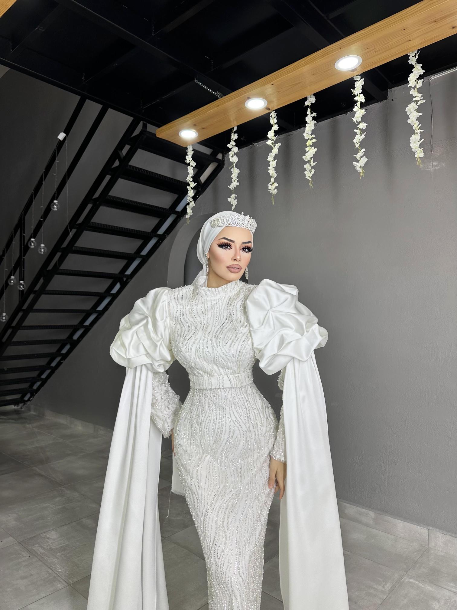 Özel Tasarım Kuğu Model Abiye