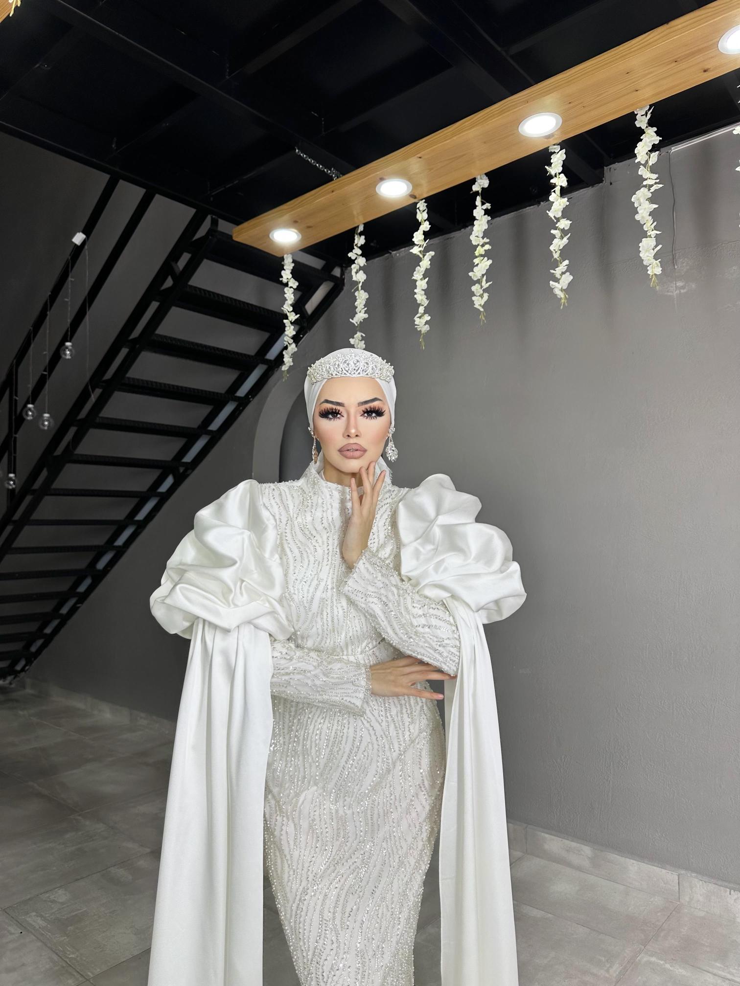 Özel Tasarım Kuğu Model Abiye