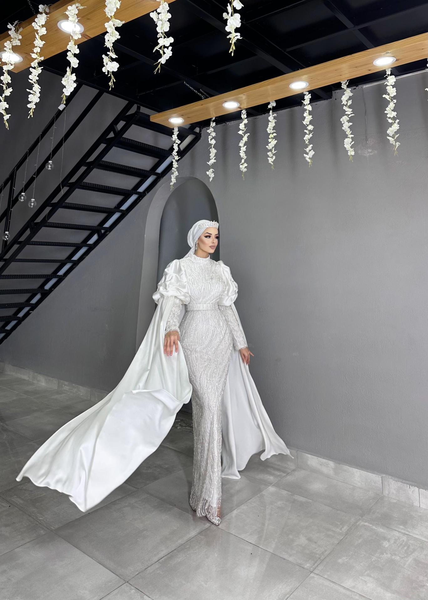 Özel Tasarım Kuğu Model Abiye