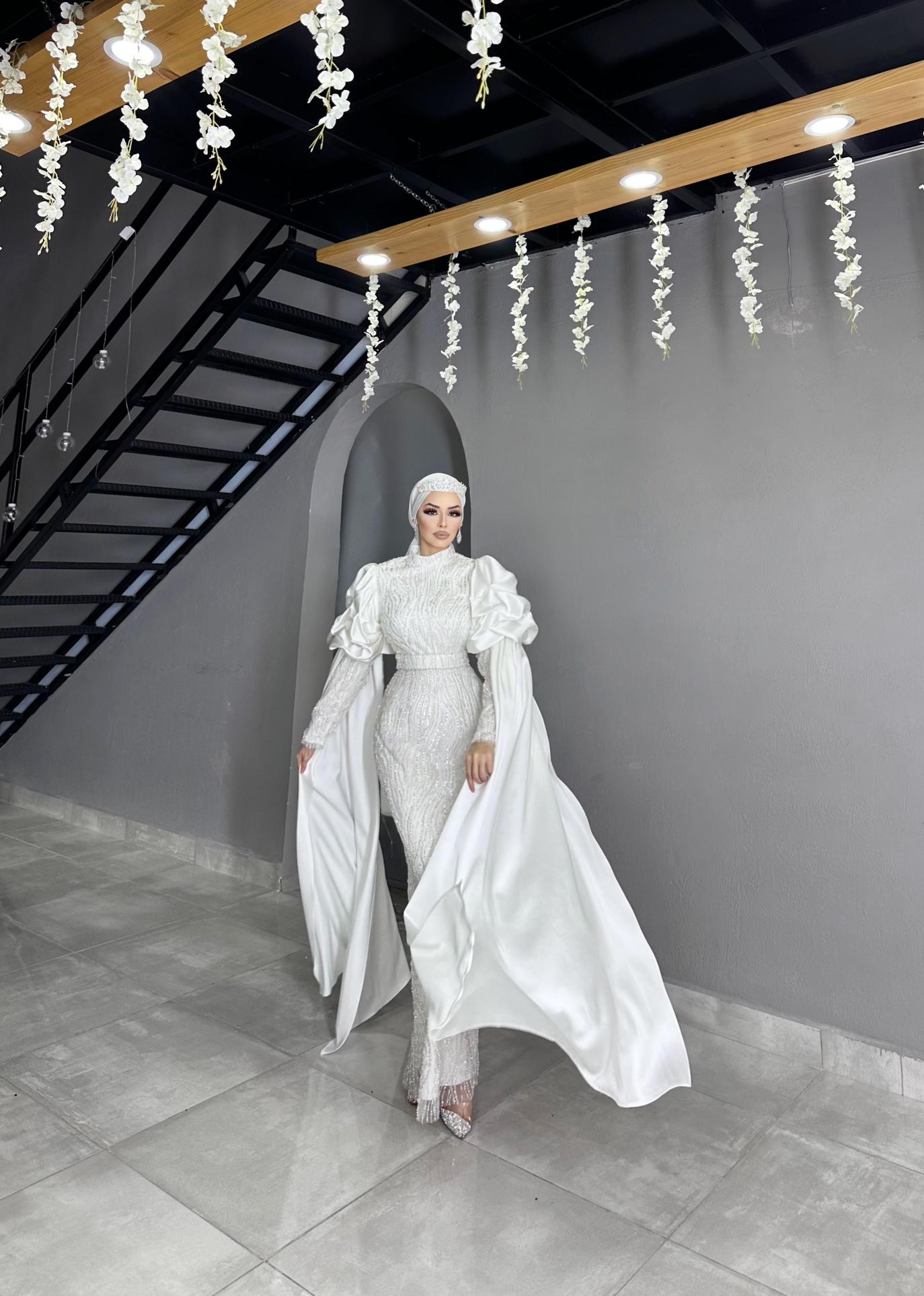 Özel Tasarım Kuğu Model Abiye