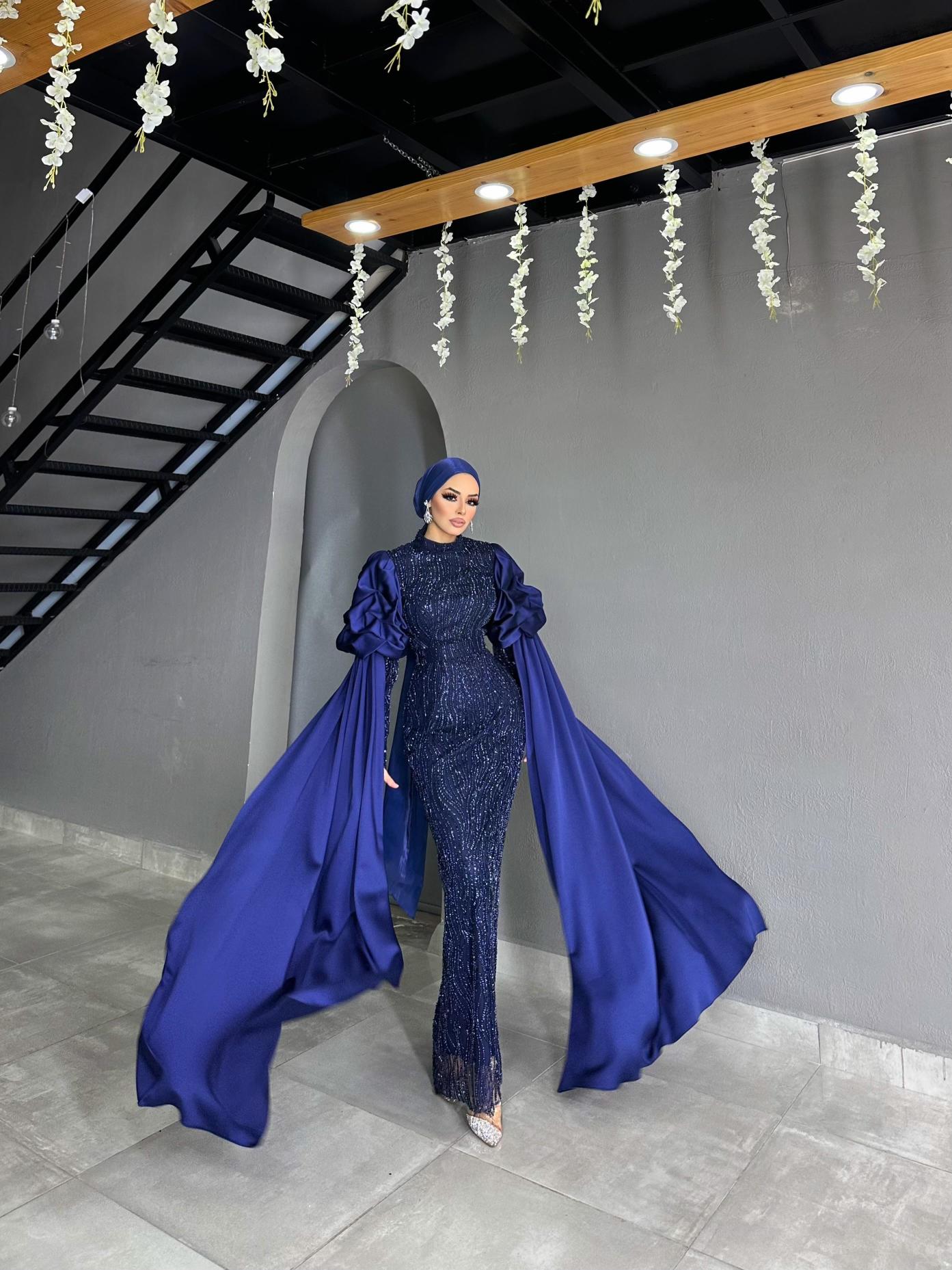 Özel Tasarım Kuğu Model Abiye