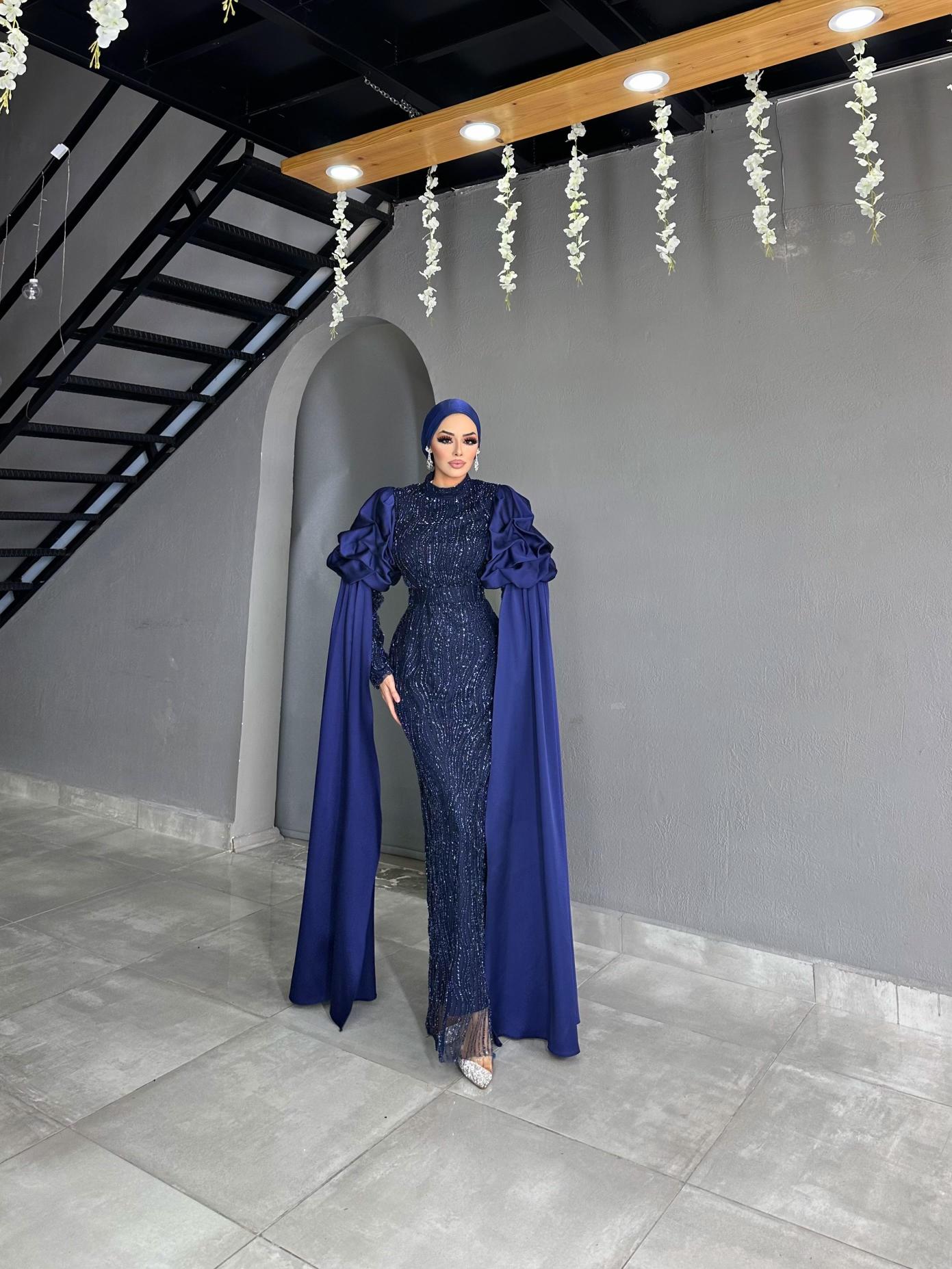 Özel Tasarım Kuğu Model Abiye