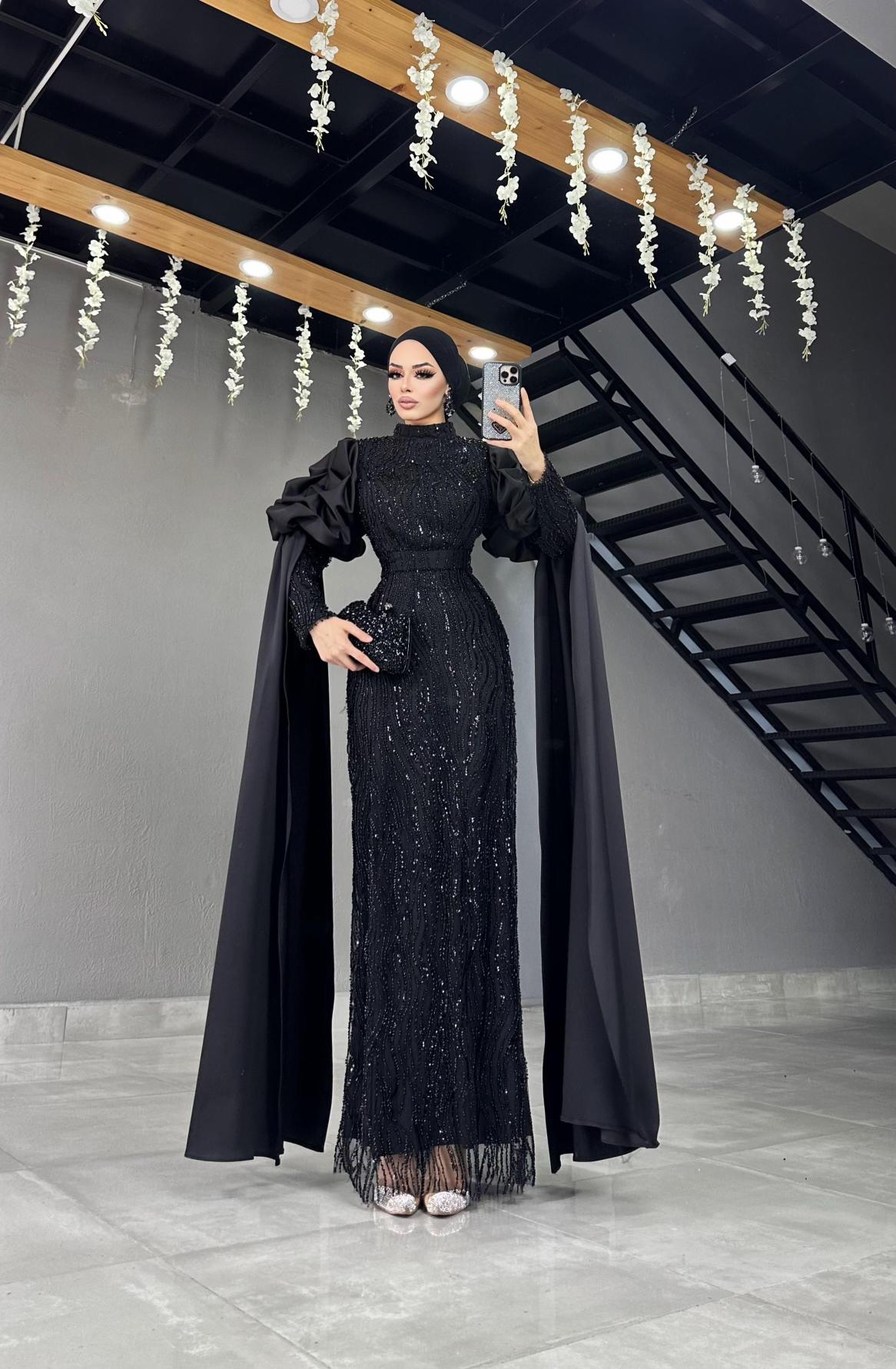 Özel Tasarım Kuğu Model Abiye