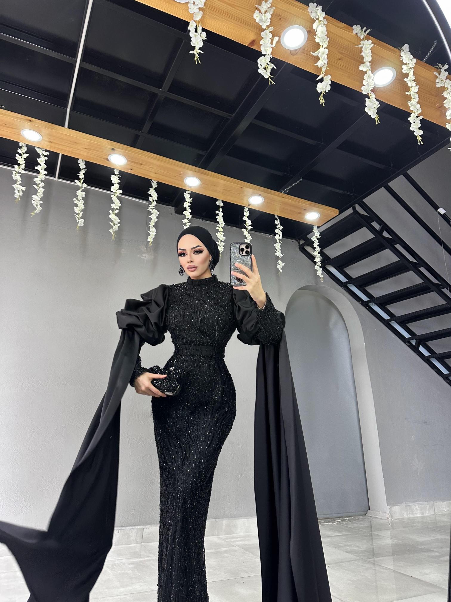 Özel Tasarım Kuğu Model Abiye