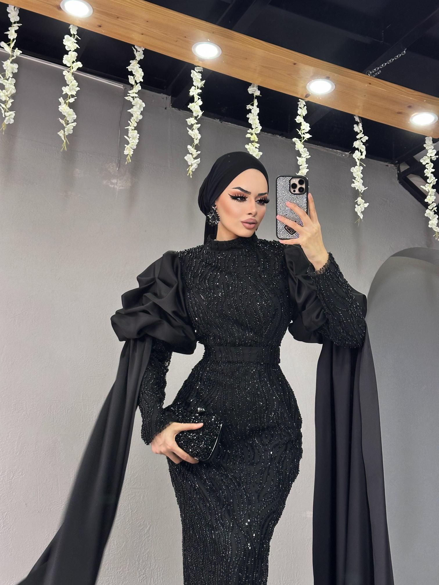 Özel Tasarım Kuğu Model Abiye