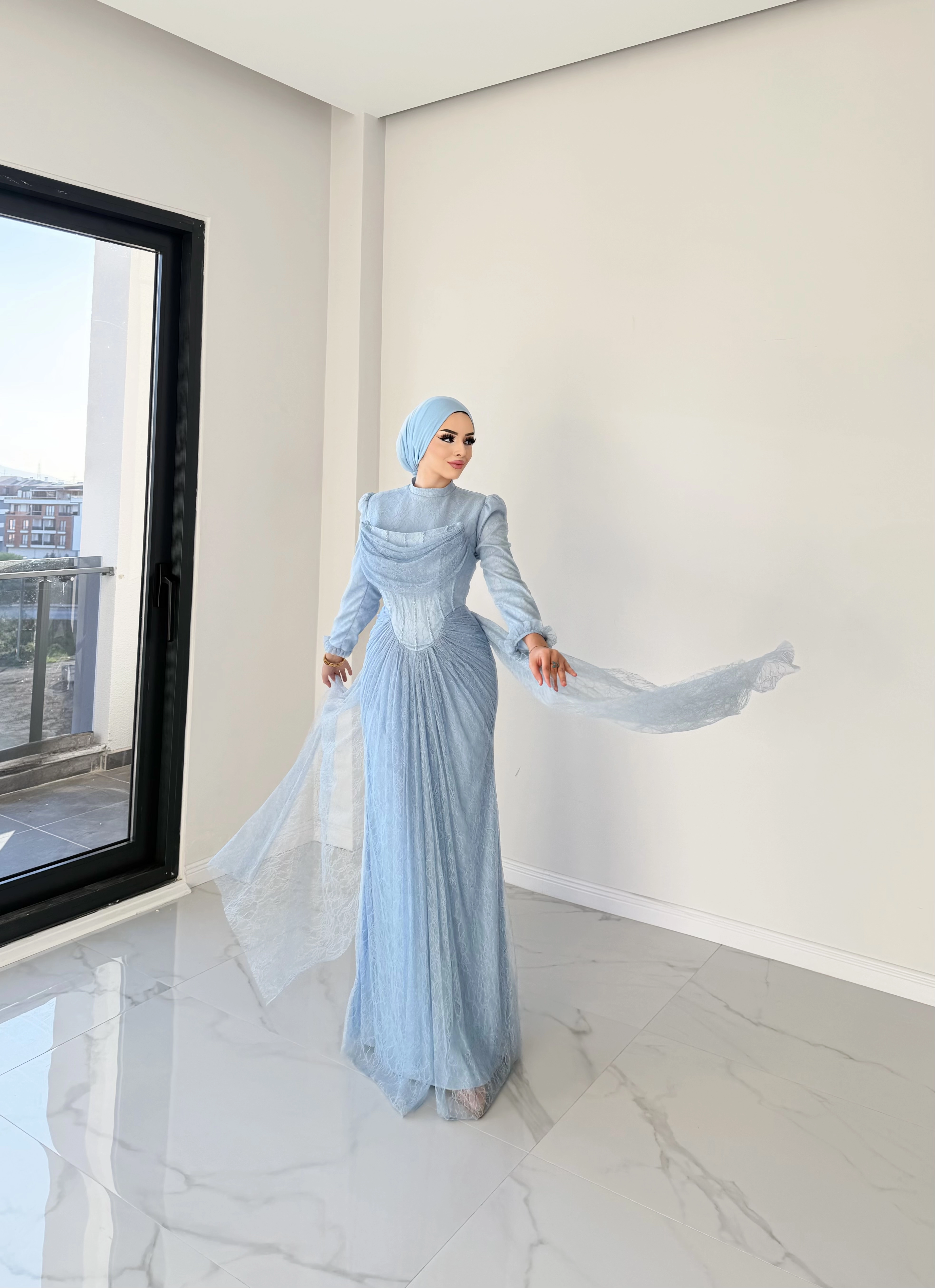 ARİANNA pinterest barbie dantel abiye 