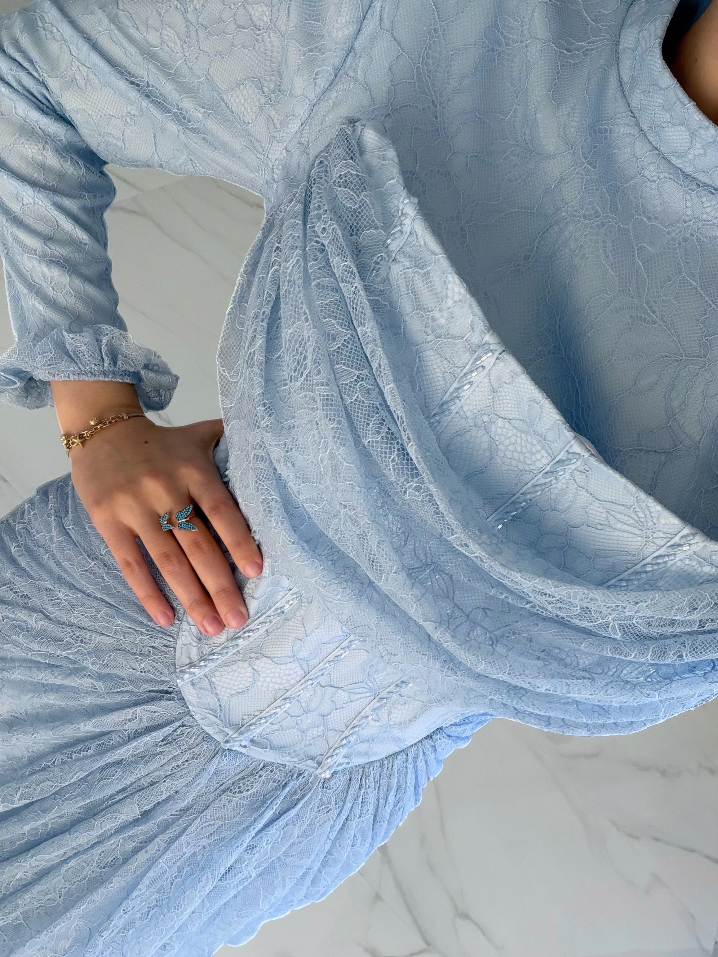 ARİANNA pinterest barbie dantel abiye 