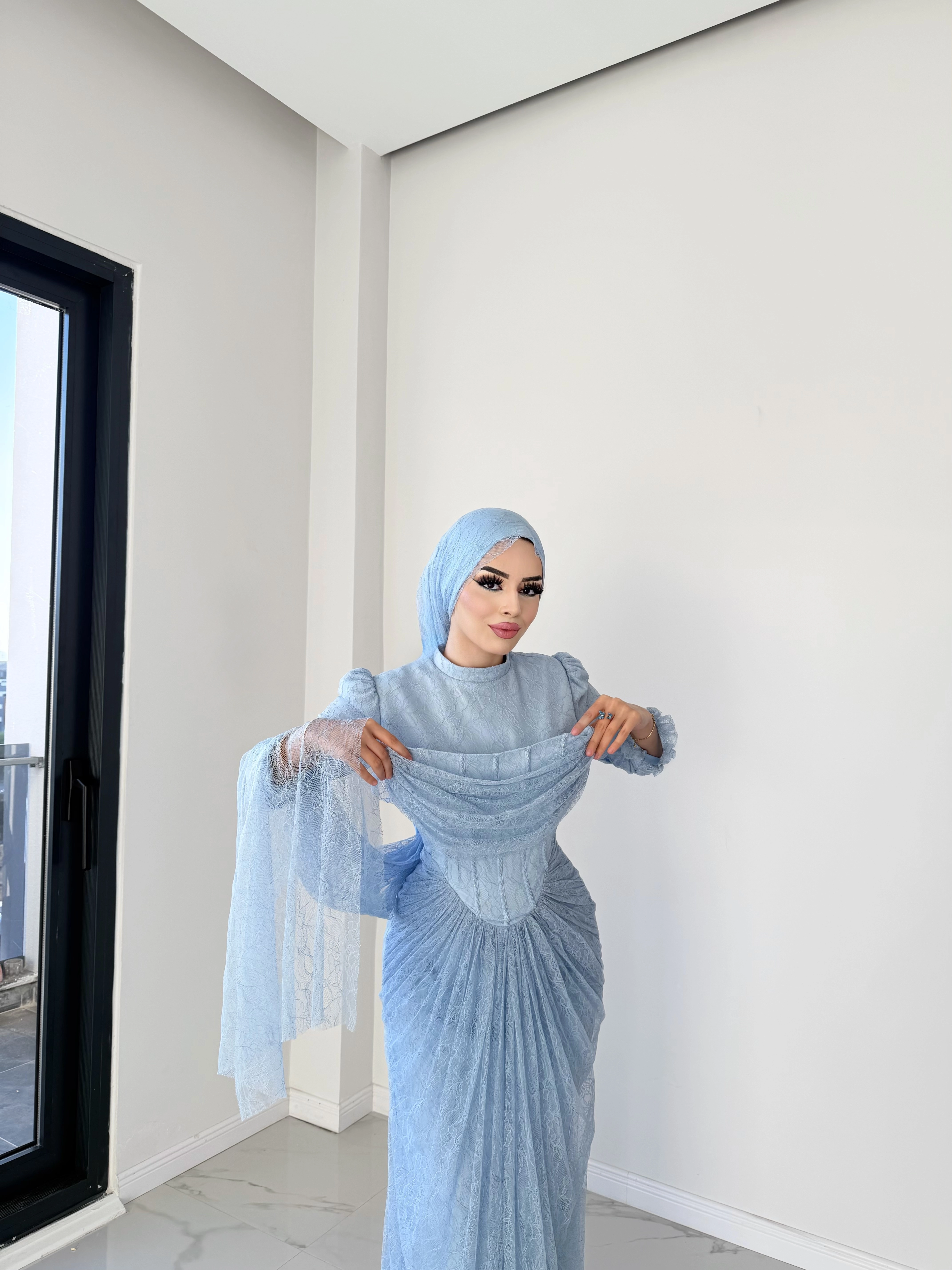 ARİANNA pinterest barbie dantel abiye 