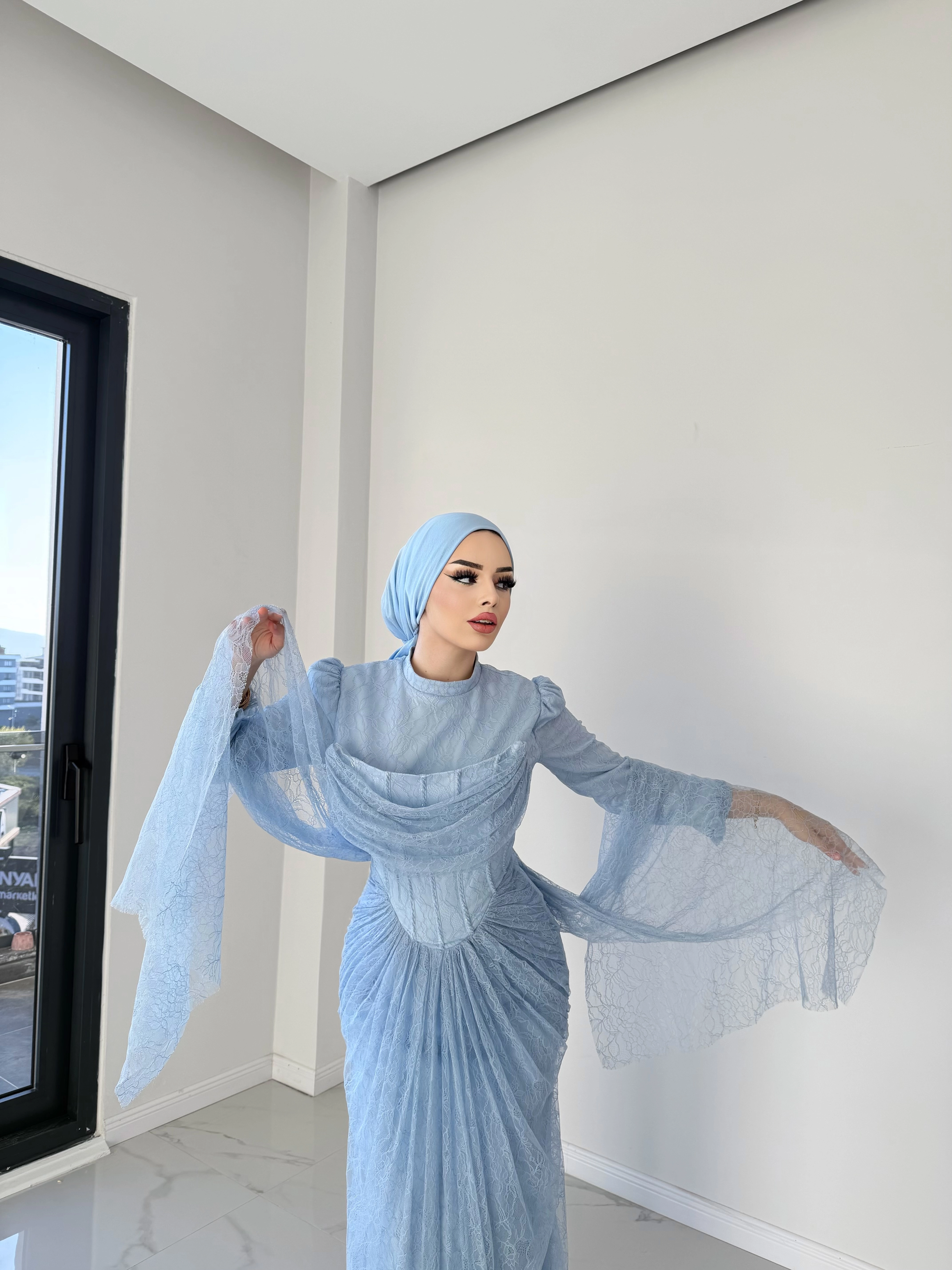ARİANNA pinterest barbie dantel abiye 