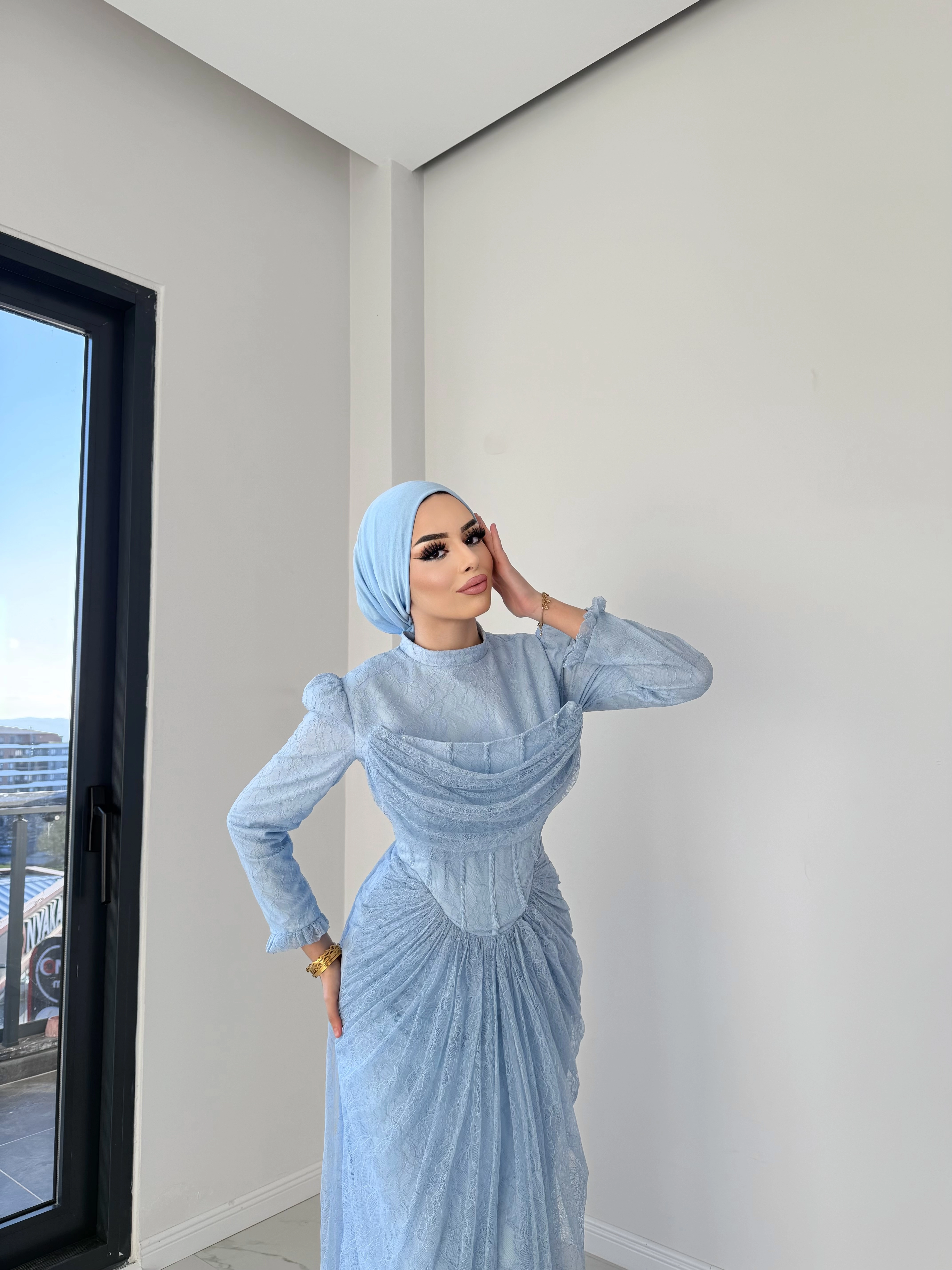 ARİANNA pinterest barbie dantel abiye 