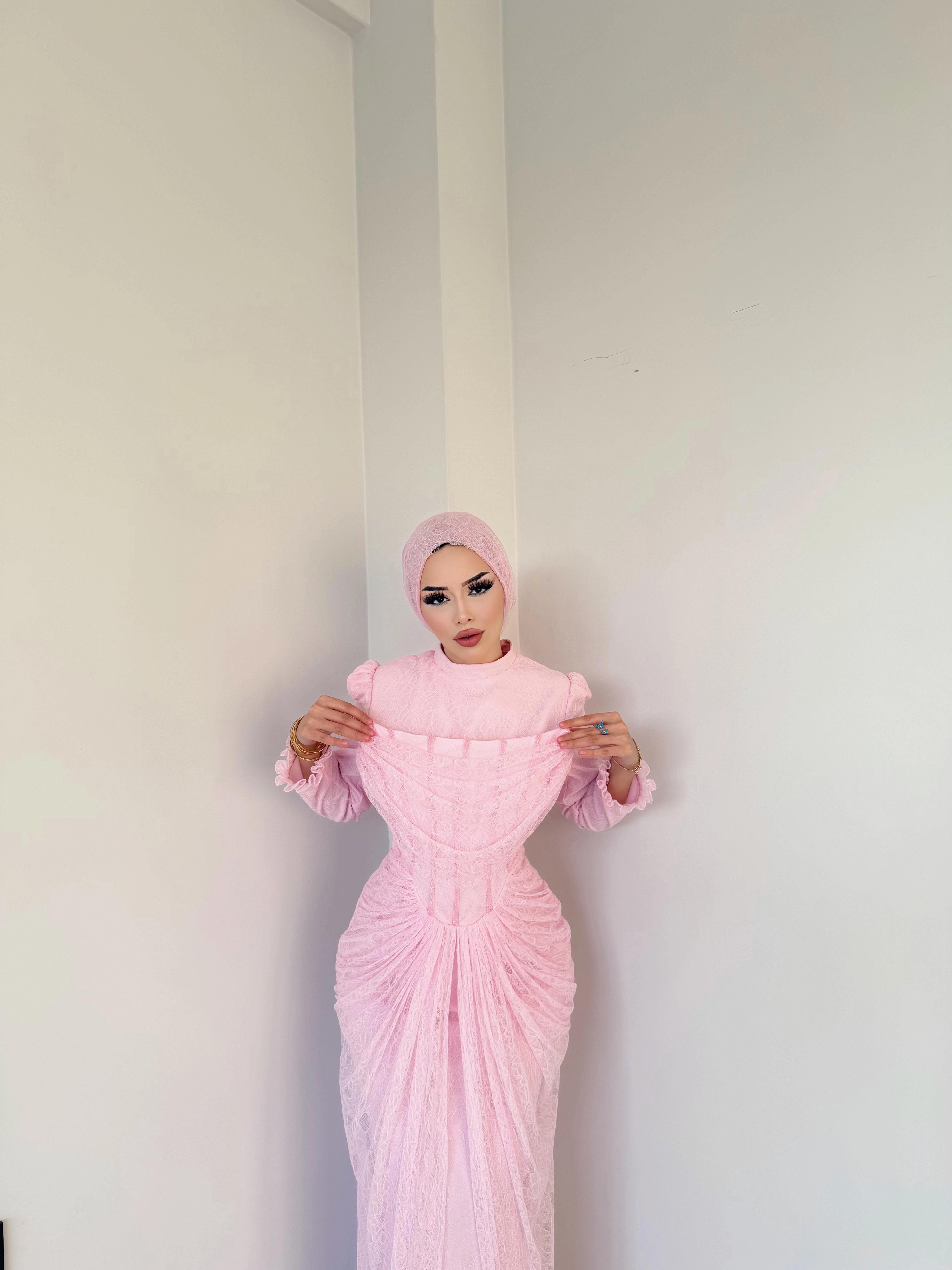 ARİANNA pinterest barbie dantel abiye 