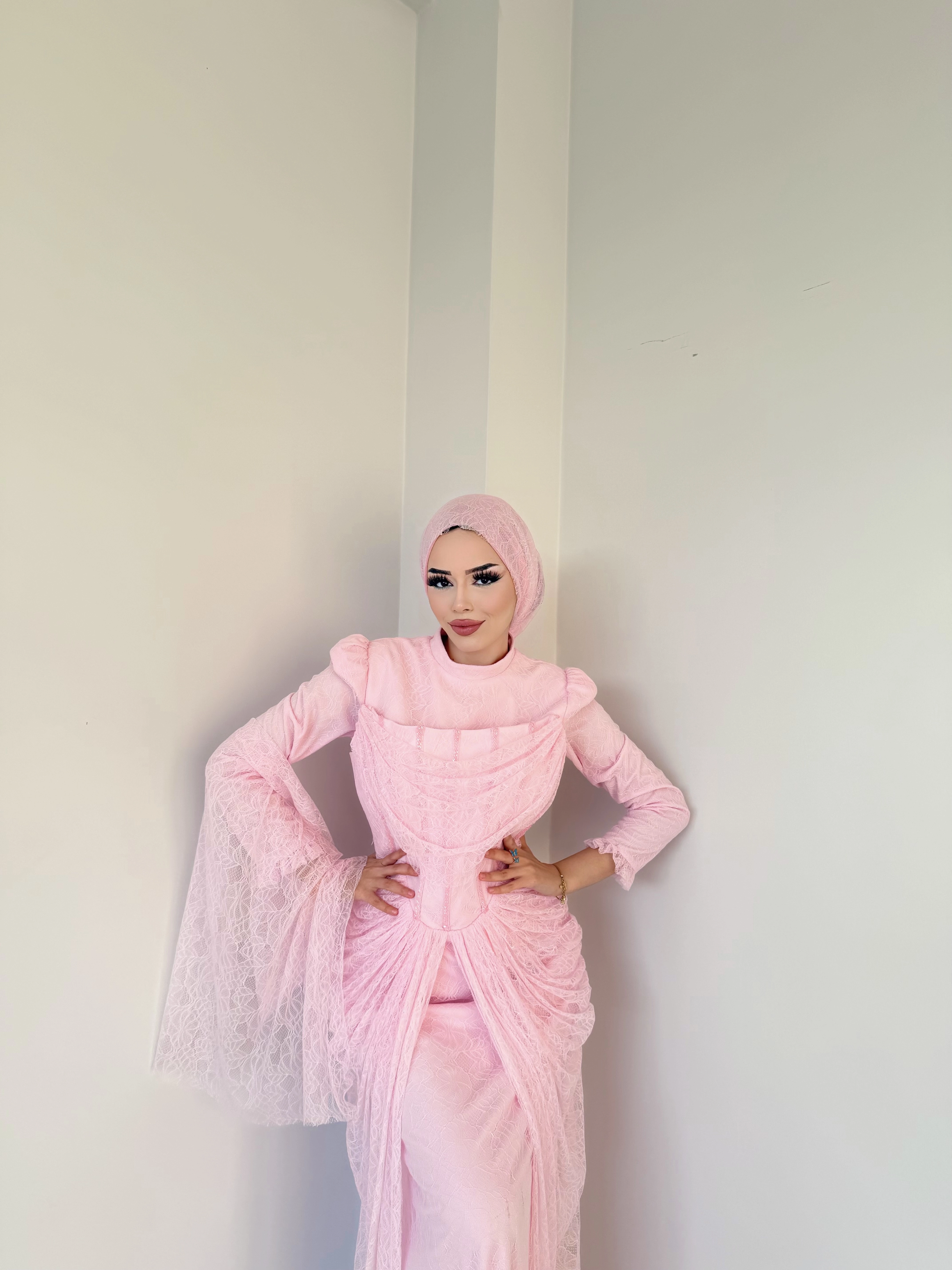 ARİANNA pinterest barbie dantel abiye 