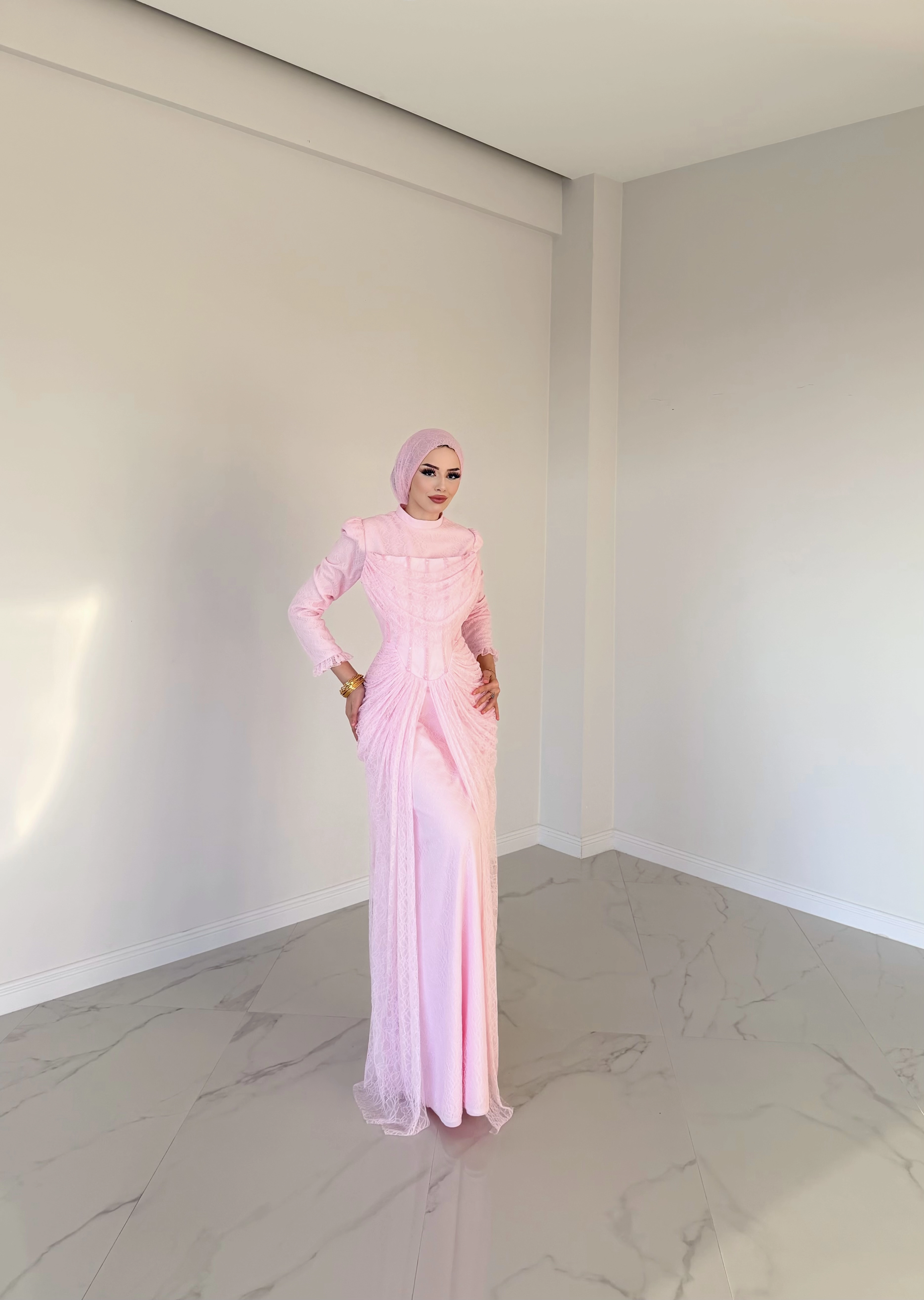 ARİANNA pinterest barbie dantel abiye 