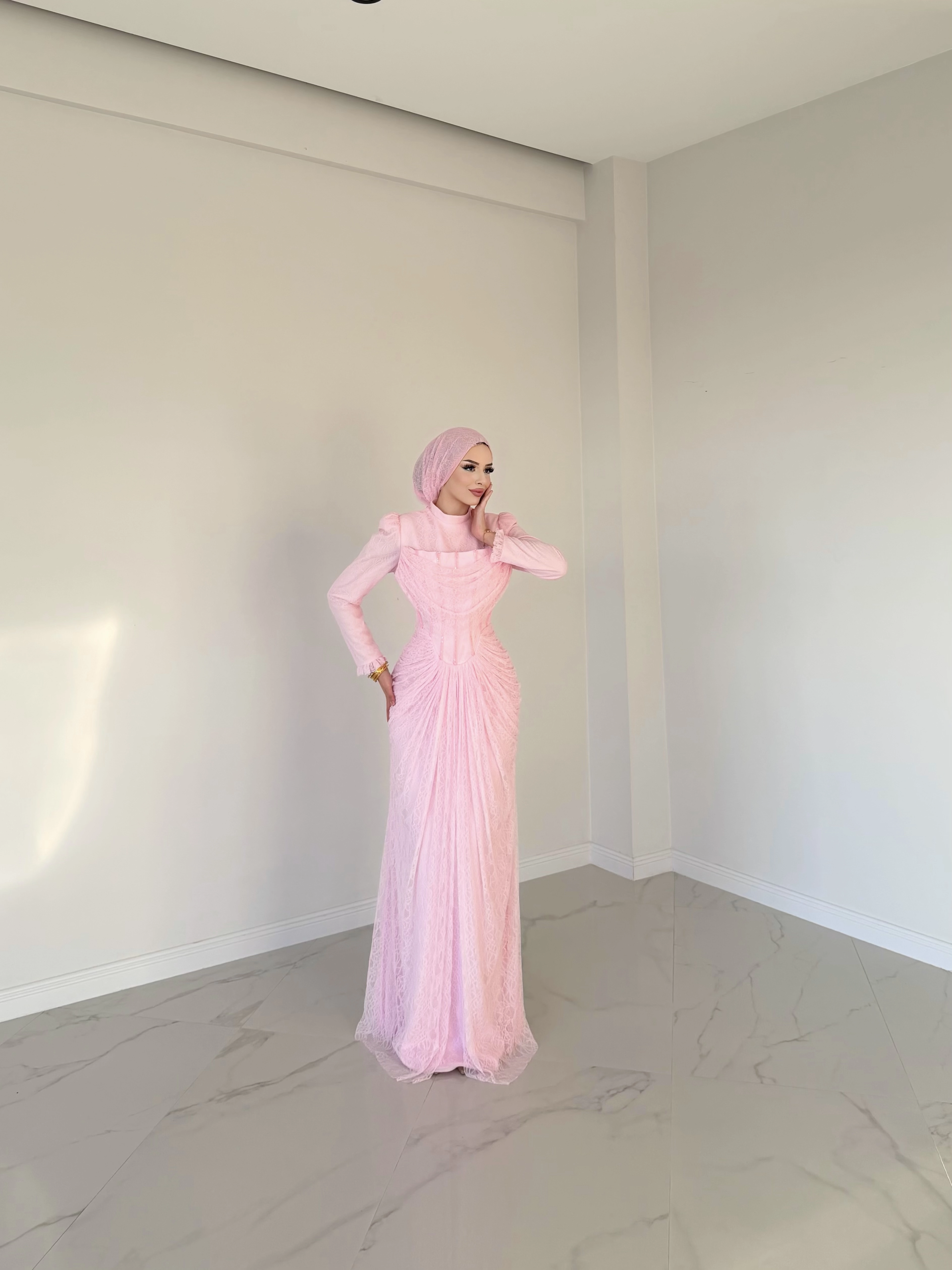 ARİANNA pinterest barbie dantel abiye 