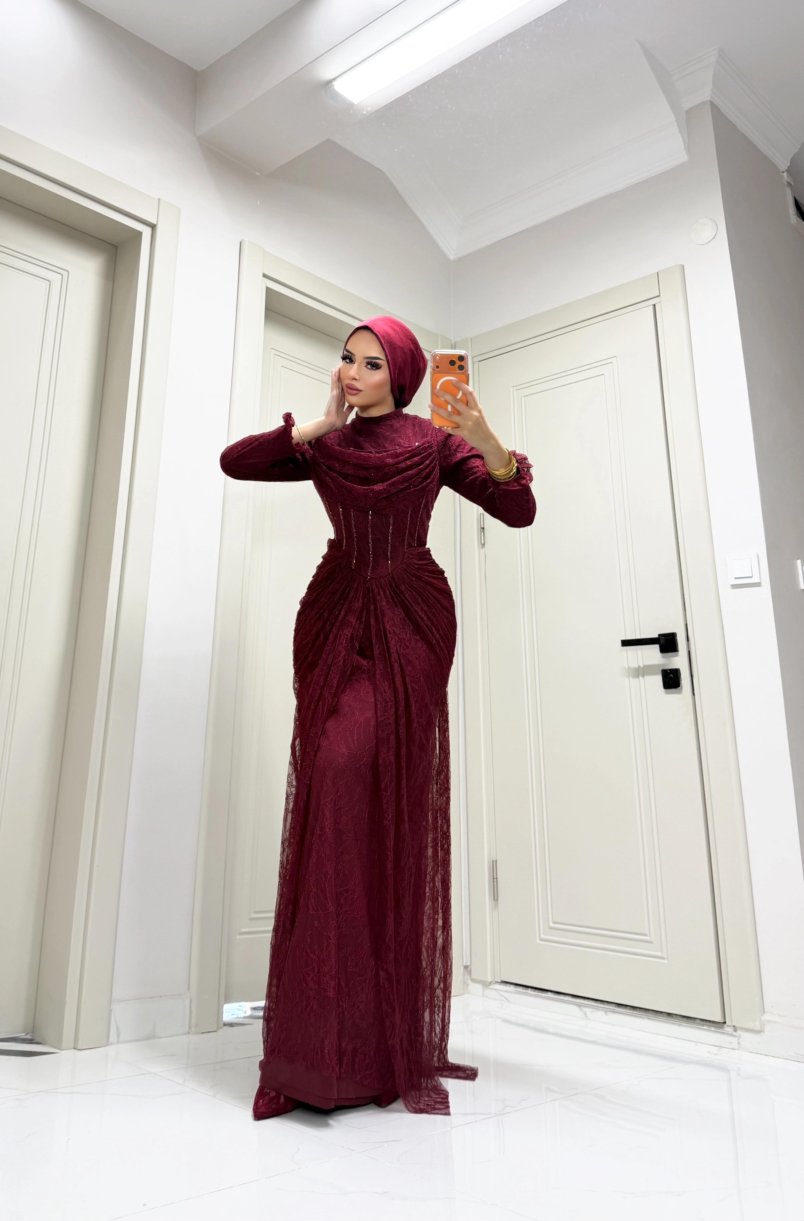 ARİANNA pinterest barbie dantel abiye