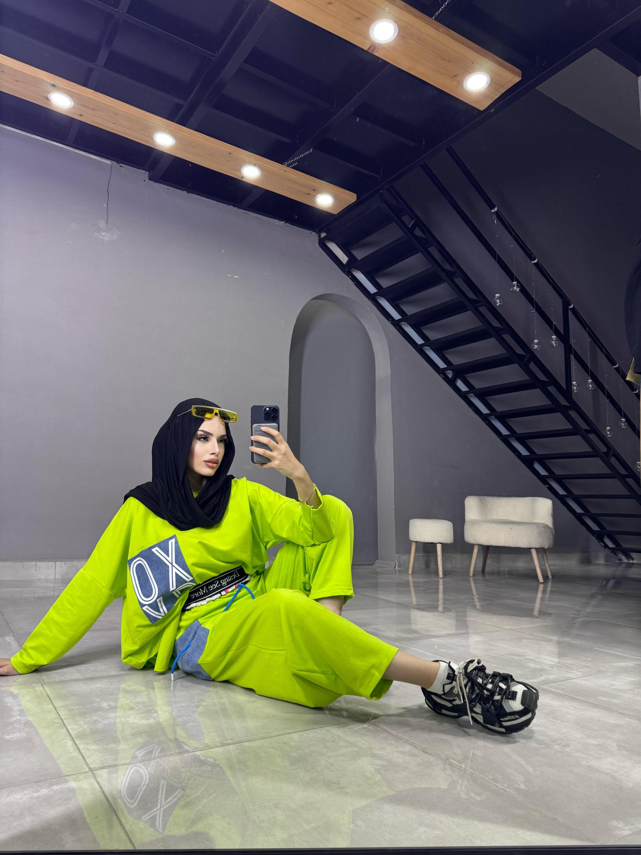 OXOX Denim Yağ Yeşili Tk