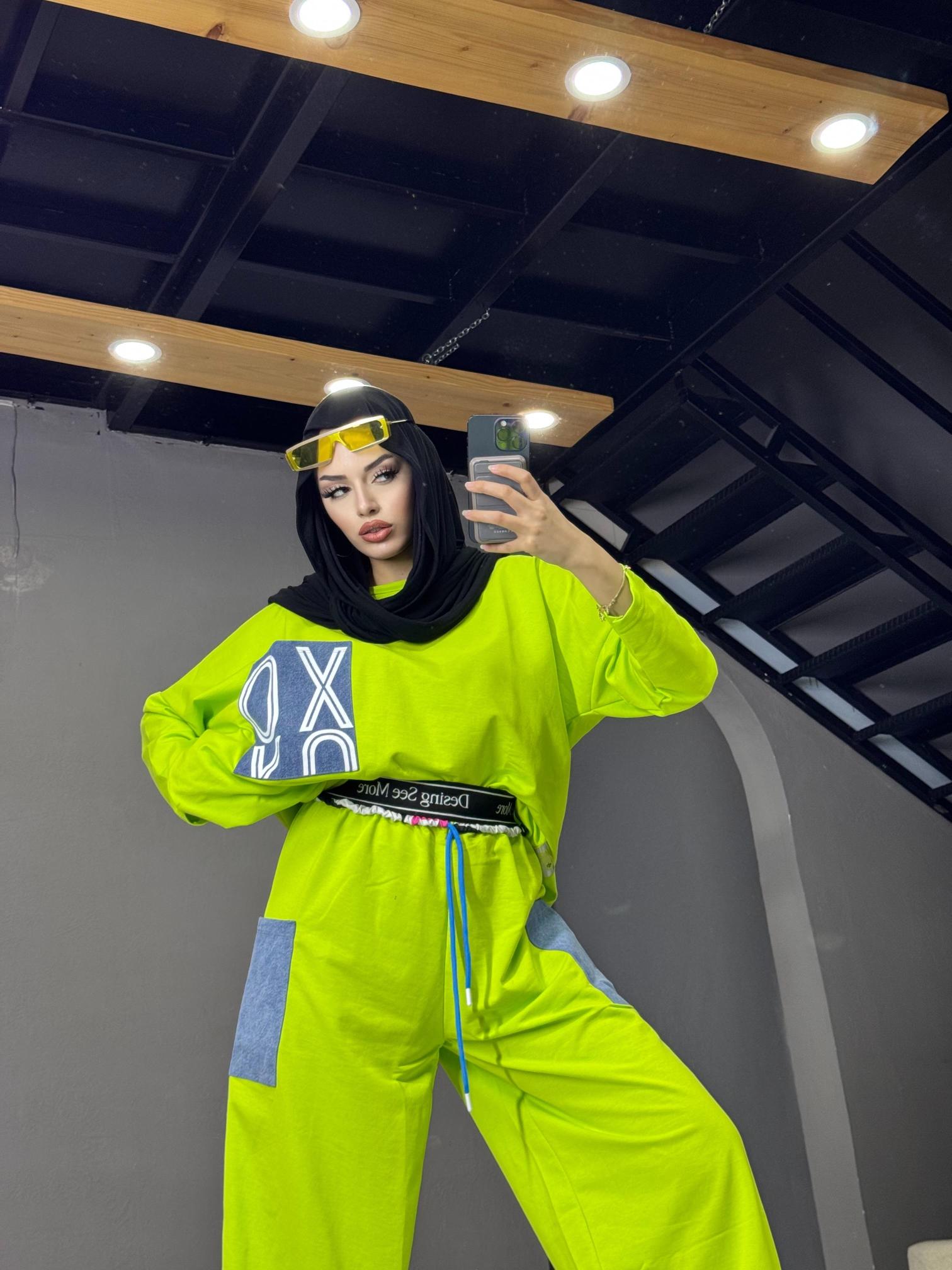 OXOX Denim Yağ Yeşili Tk