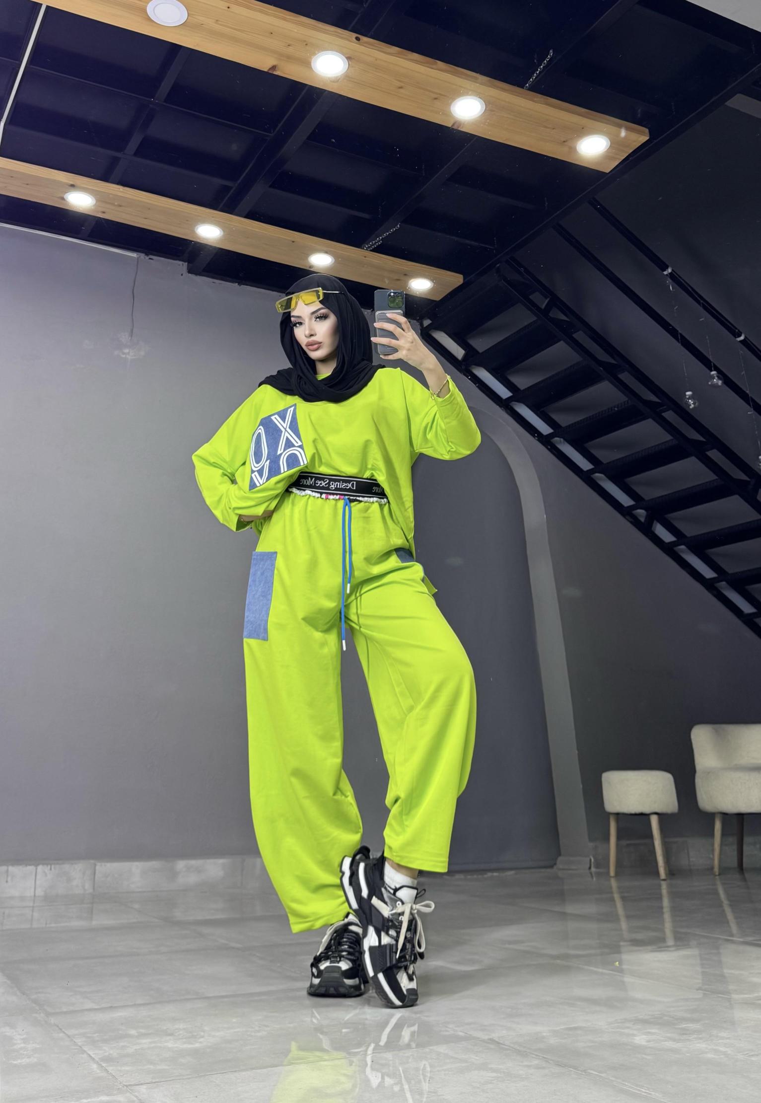 OXOX Denim Yağ Yeşili Tk