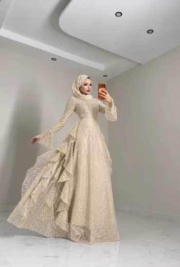 “RUKİA ELZA” Pinterest dantel elbise 
