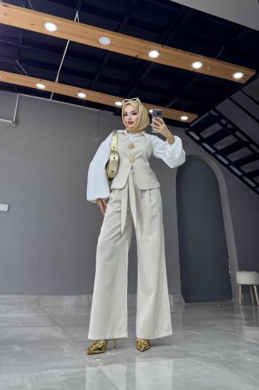 ’’NONA’’ keten KOMBİN takım  ceket pantolon)