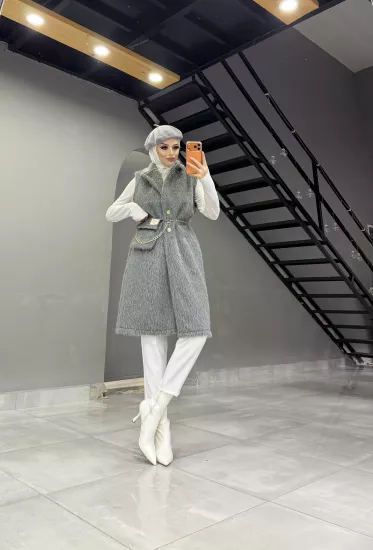 MAXMARA ÇANTALI UZN YELEK -ŞAPKA HEDİYELİ