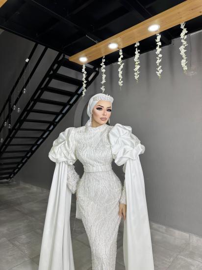 Özel Tasarım Kuğu Model Abiye