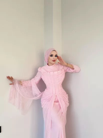 ARİANNA pinterest barbie dantel abiye 