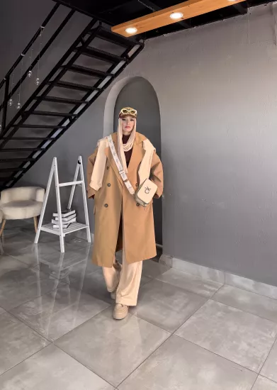DÖRT MEVSİM TRENÇ KOT YENİ SOZEN TESETTÜR GİYİM